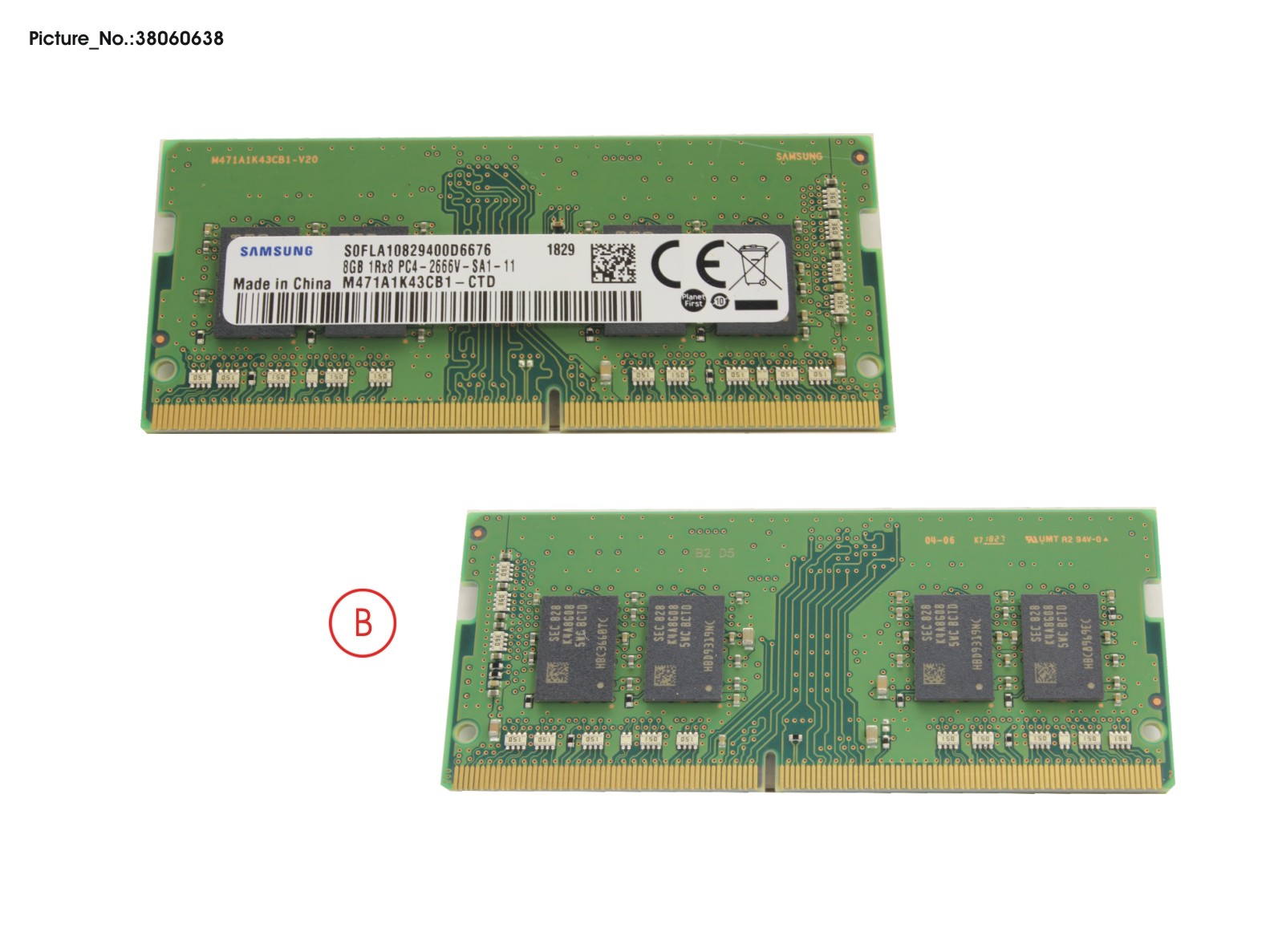 MEMORY 8GB DDR4-2666 SO MEMORY 8GB DDR4-2666 SO