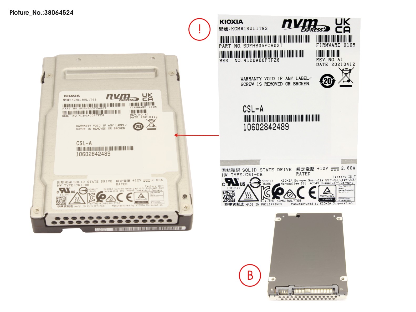 SSD PCIE4 SFF RI 1.92TB