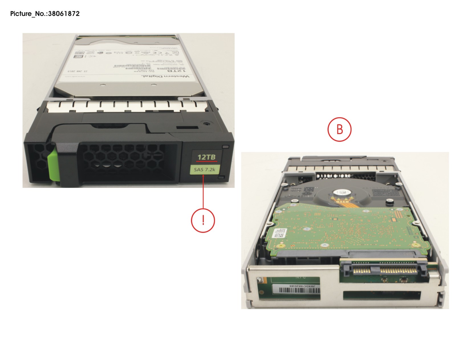 JX40 S2 3.5 SAS 12TB 7K2 12G 512E