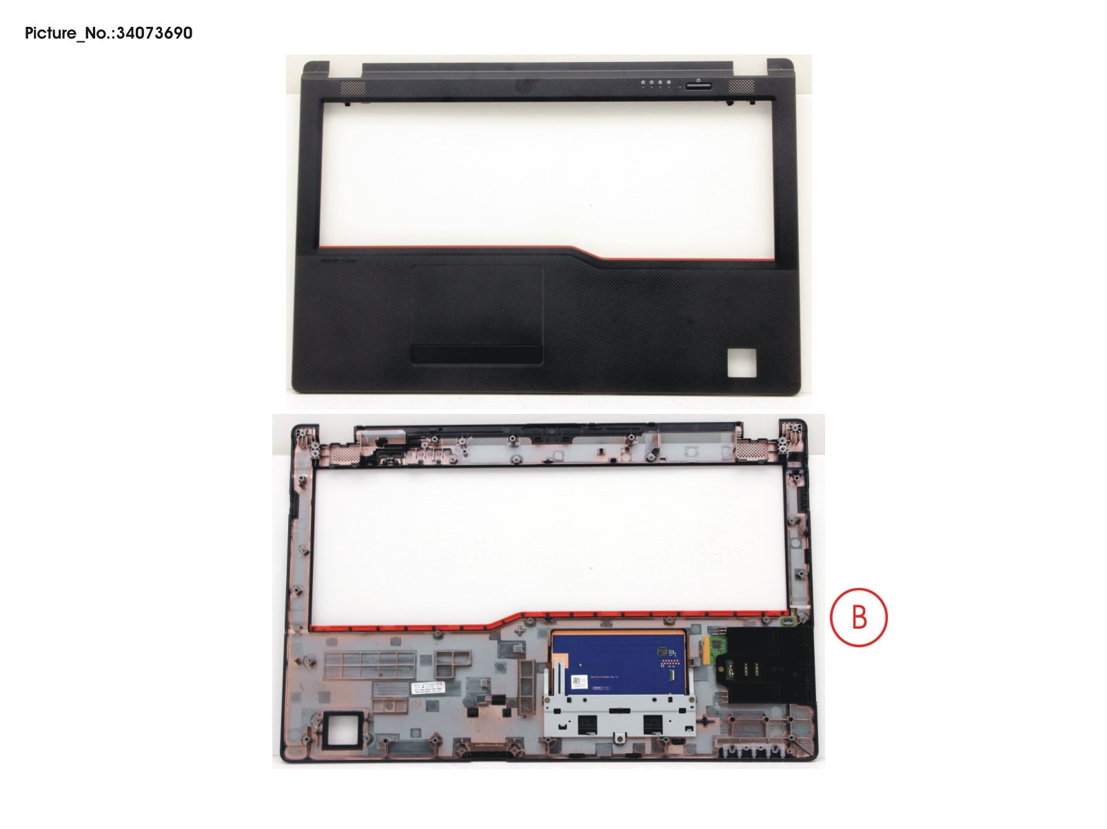 UPPER ASSY W/ SC, W/ PV HOLE