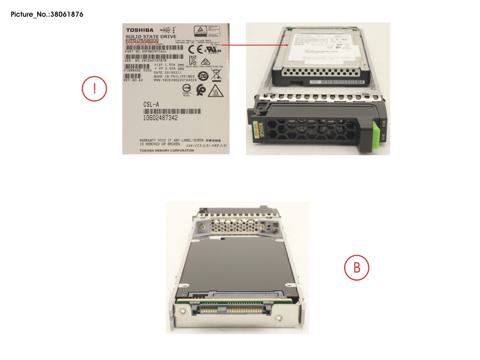 JX40 S2 TLC SSD 800GB WI