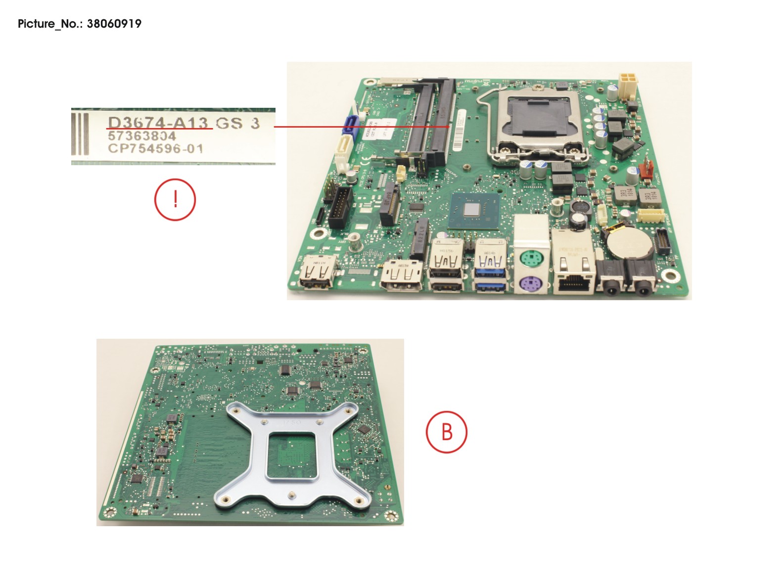 MAINBOARD D3674A