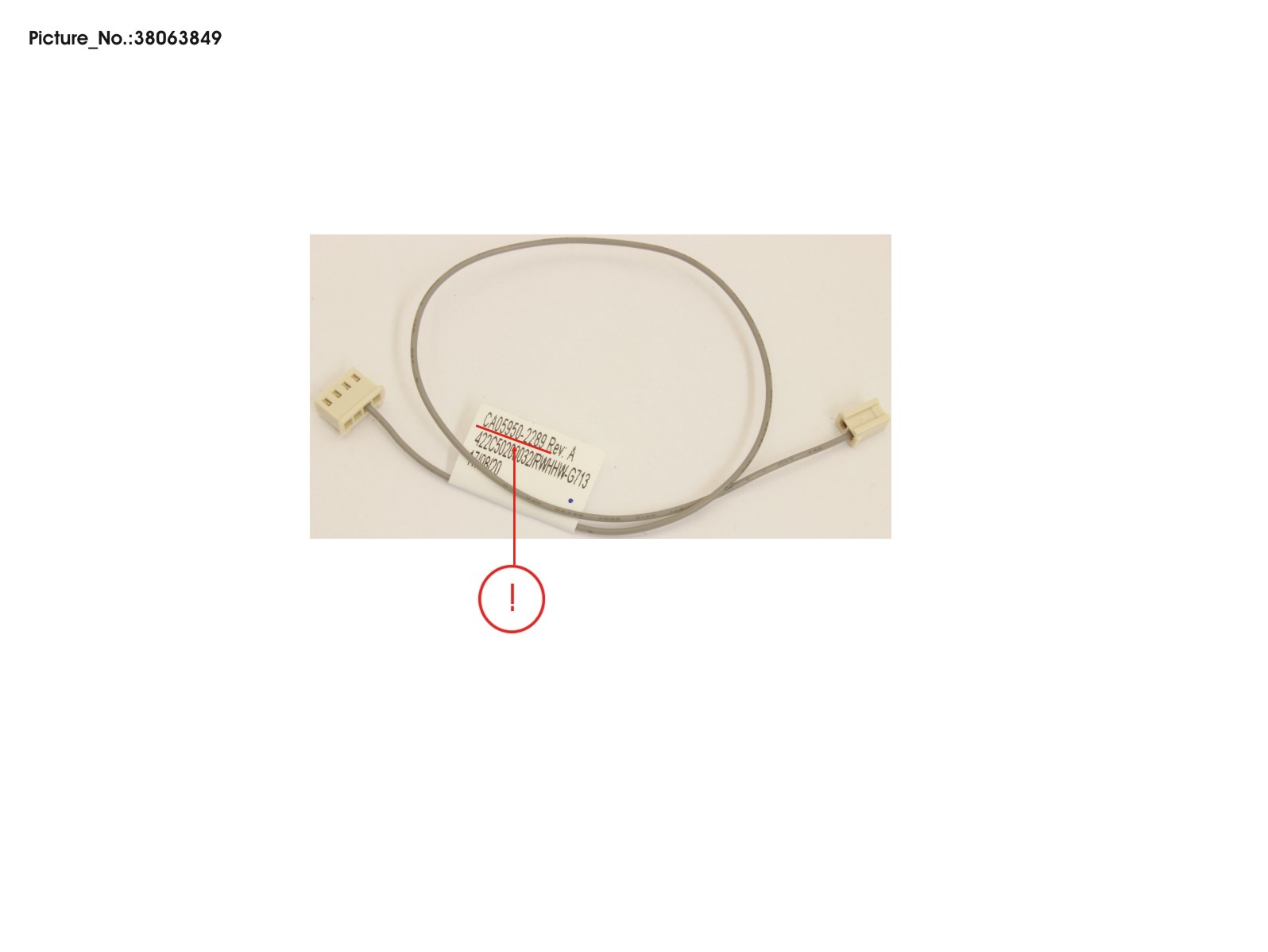 HDD LED CABLE_320 FOR COUGAR6/LYNX5 HDD LED CABLE_320 FOR COUGAR6/LYNX5