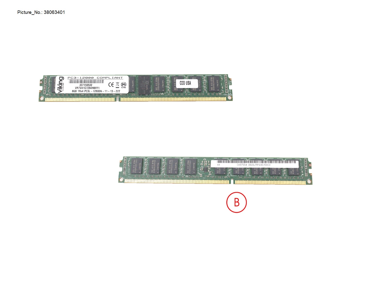 DX100/200 S3/S4 CACHEMEM 8GB 1X DIMM