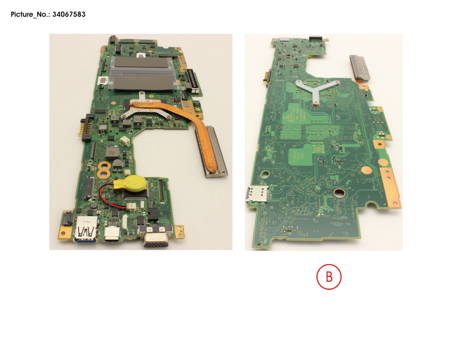 MAINBOARD ASSY I7 8550U