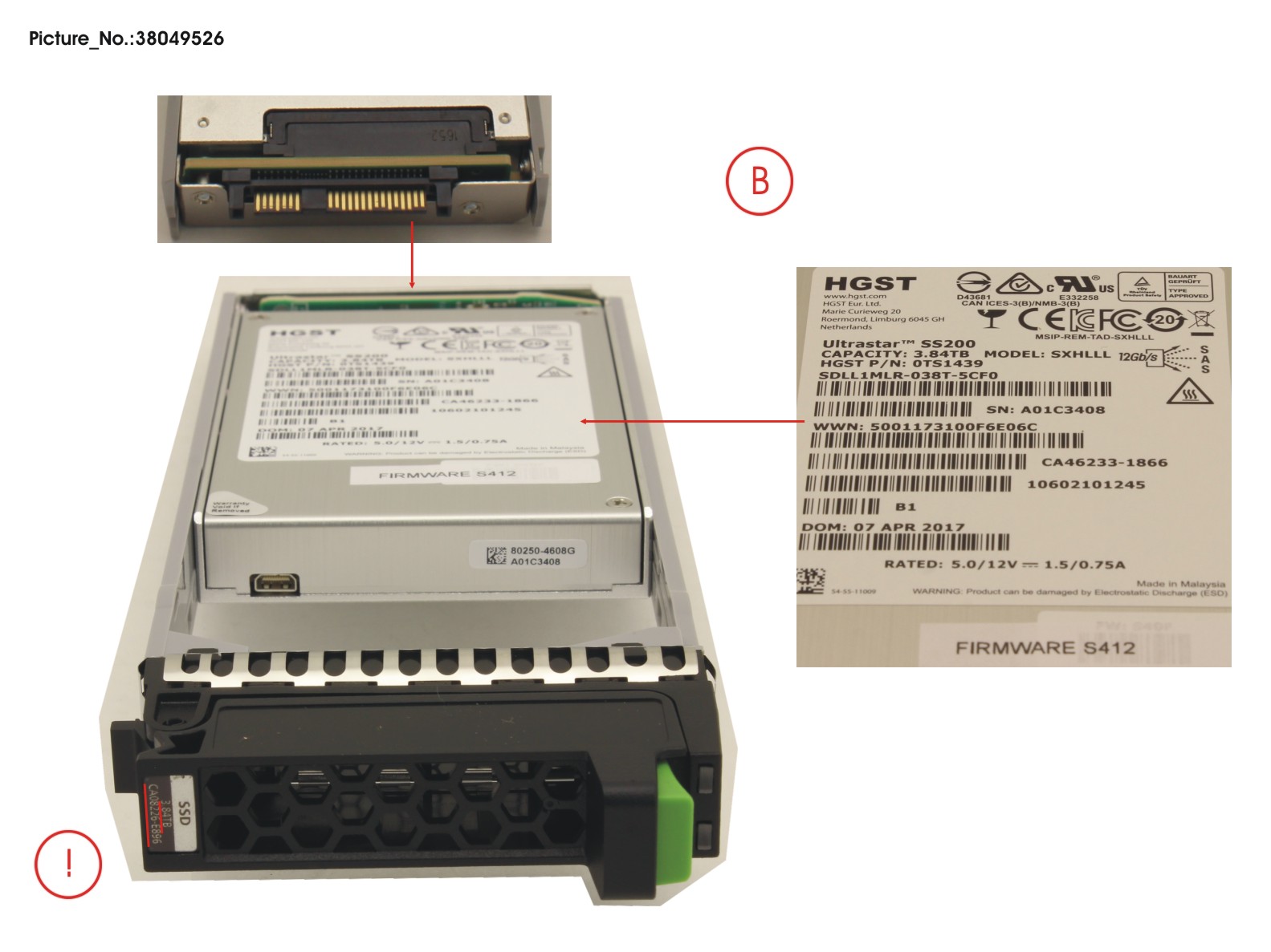 DX MLC SSD SAS 2.5 3.84TB 12G DX MLC SSD SAS 2.5 3.84TB 12G