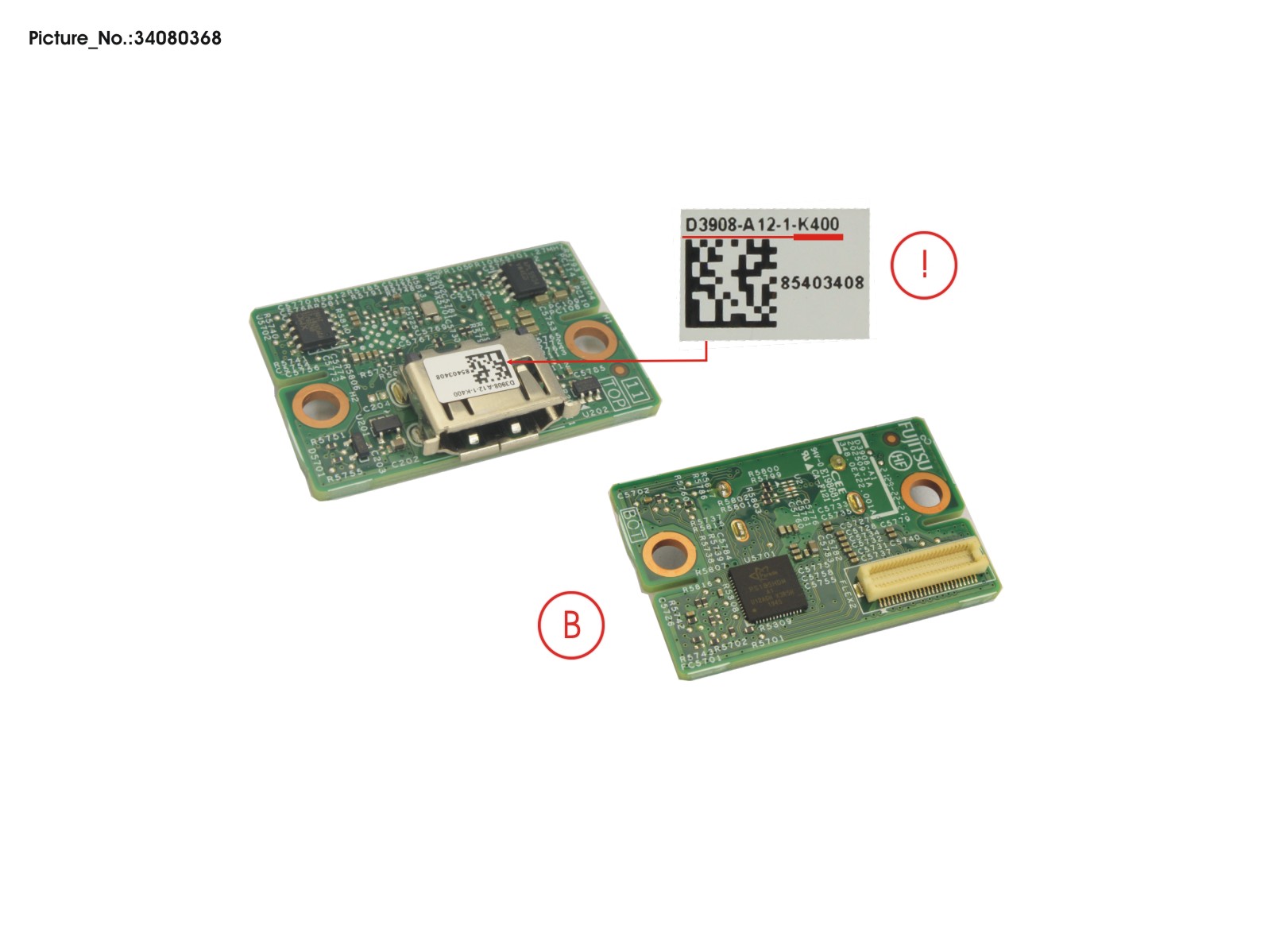 I/O ADD-IN PORT HDMI 2.0B