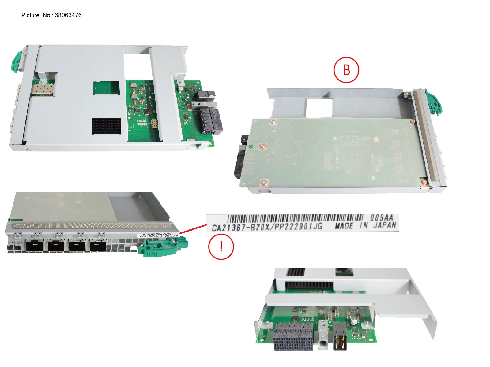 DX MR/HE SPARE CA FC 32G 4P WOSFP DX MR/HE SPARE CA FC 32G 4P WOSFP