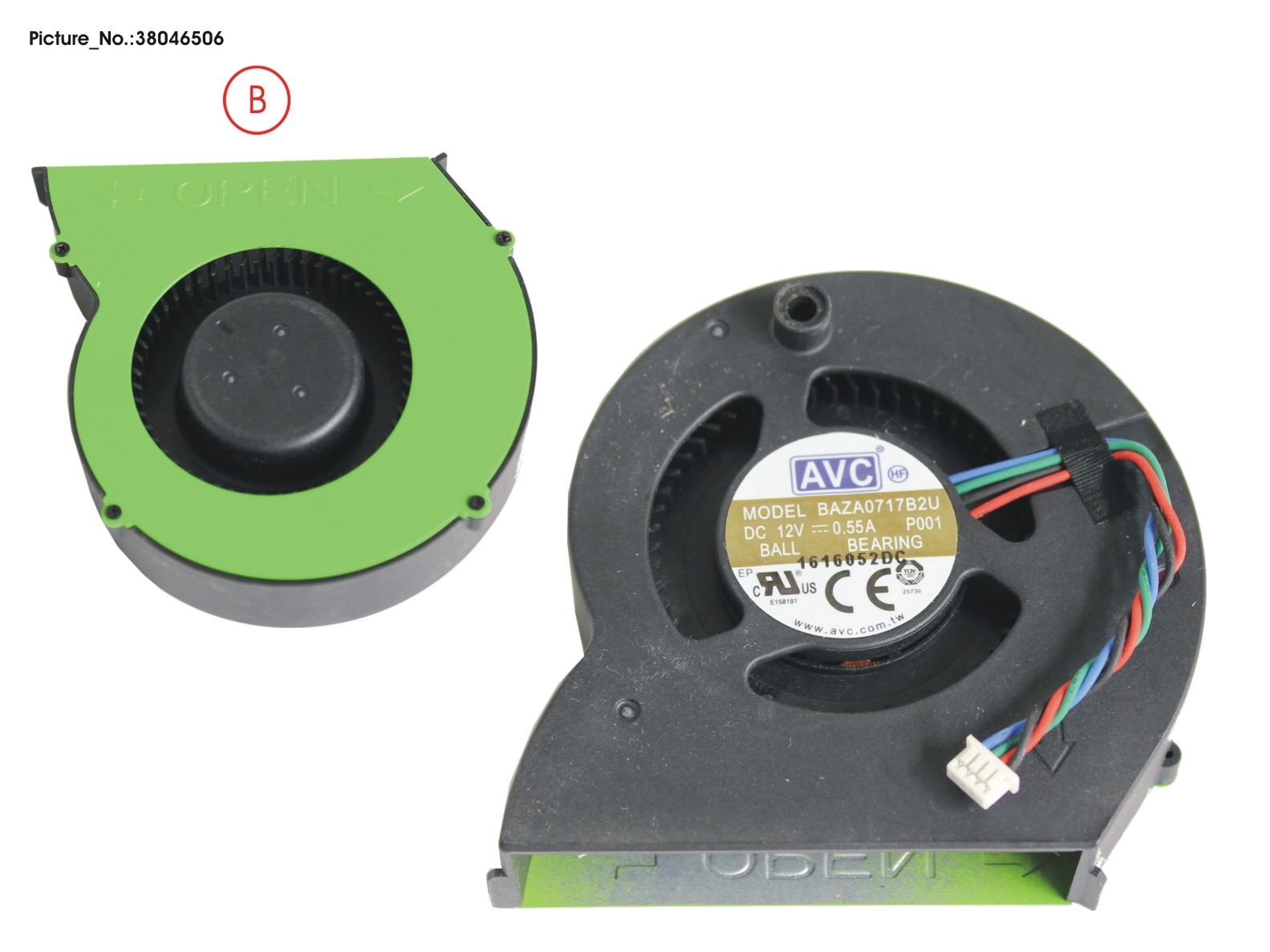 FUJITSU HS FAN ESP Q956/556 FUJITSU HS FAN ESP Q956/556