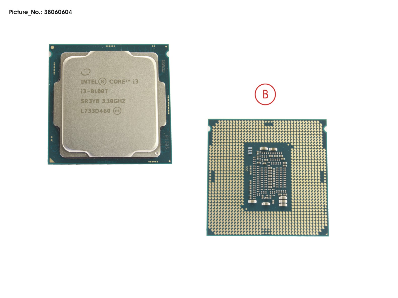 CPU CORE I3-8100T 3.1GHZ 35W