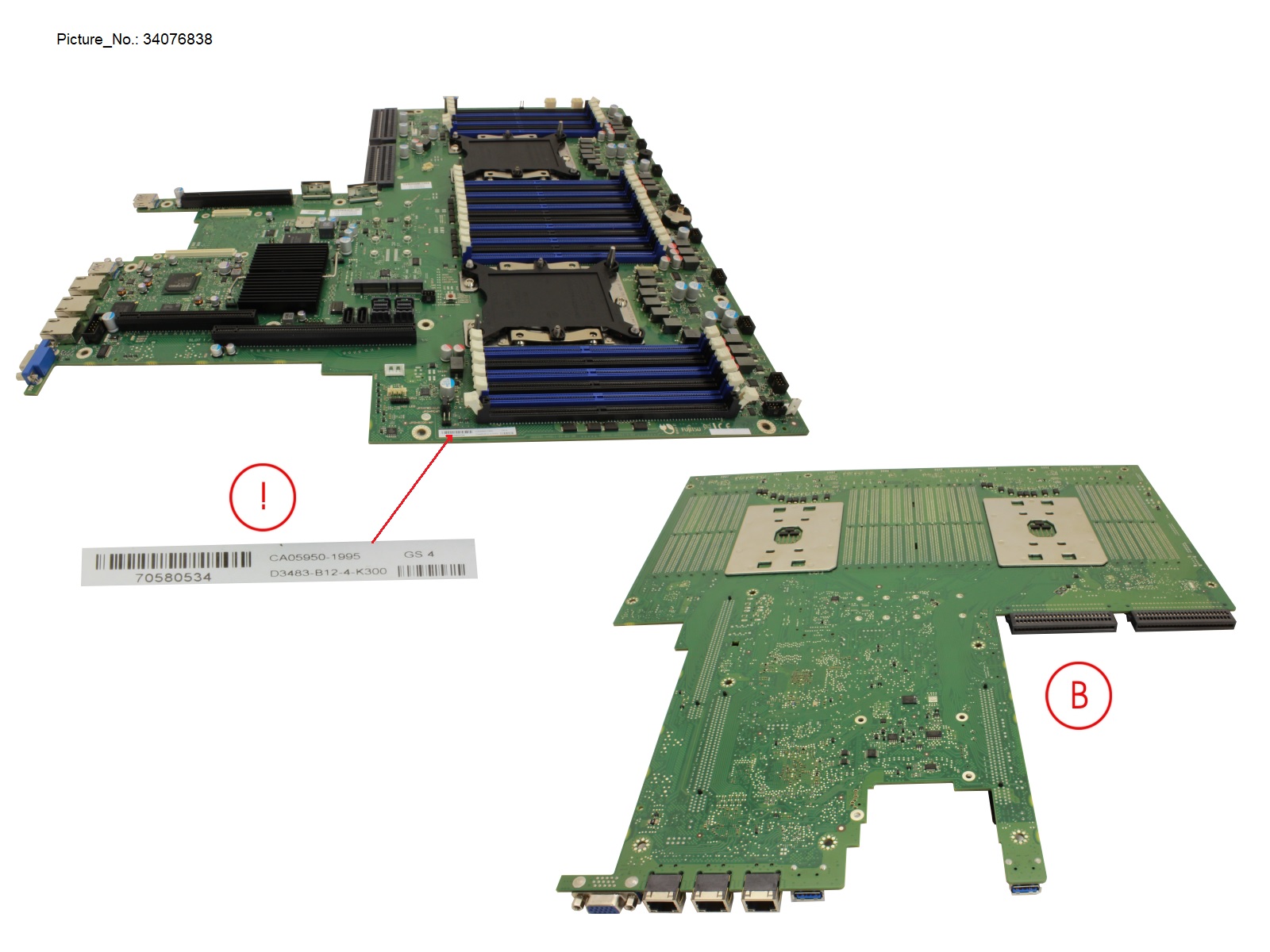 FUJITSU SYSTEMBOARD RX2530 M5