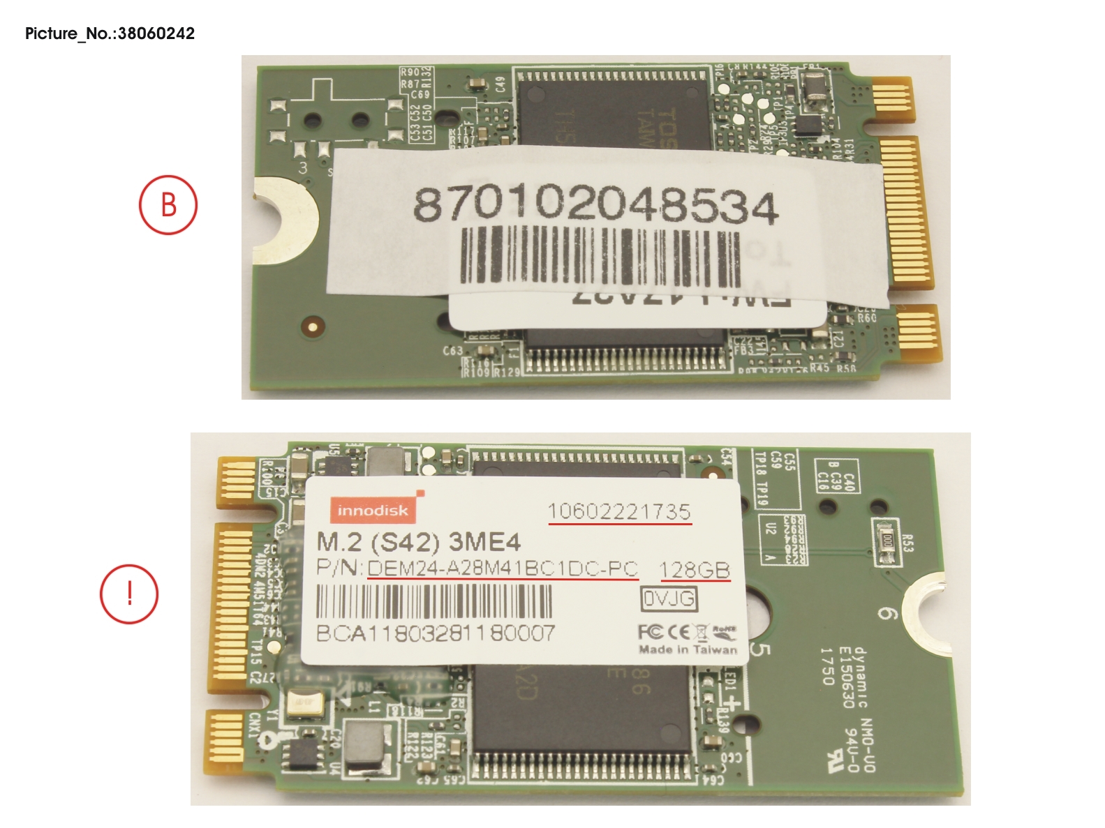 FUJITSU SSD S3 128GB 2.5 SATA 3ME4