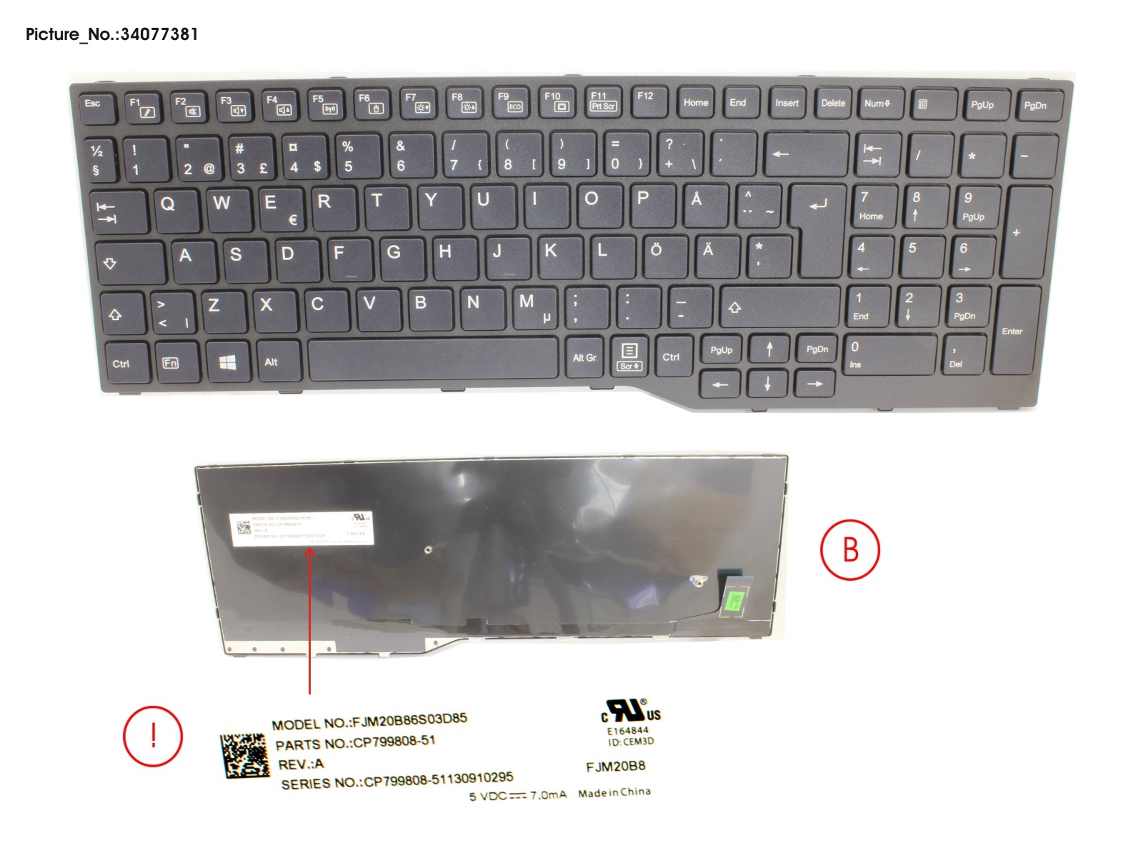 KEYBOARD SWEDEN/FINLAND (BLACK) KEYBOARD SWEDEN/FINLAND (BLACK)