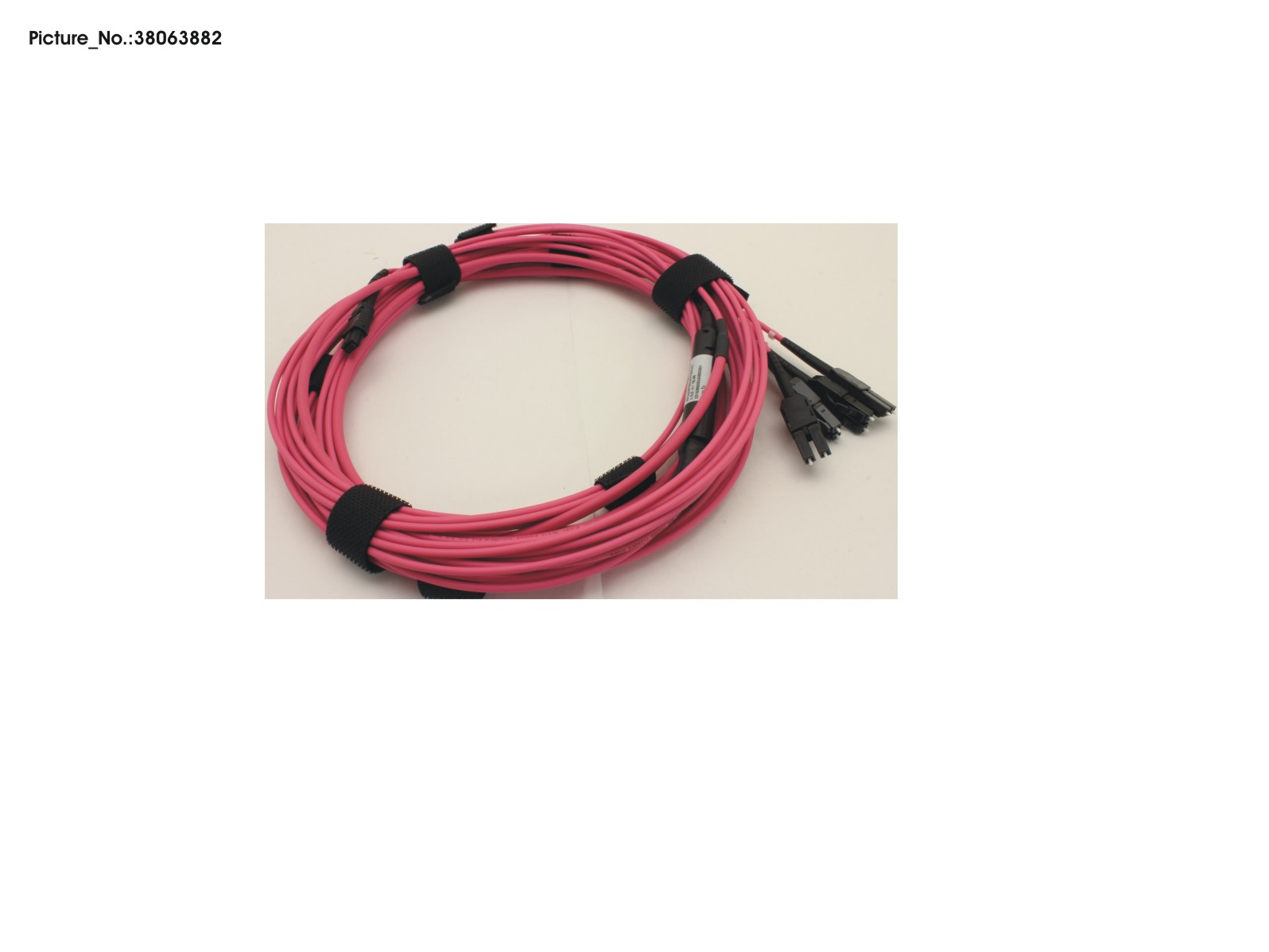 FIBER CABLE OM4, MMF, MTP12/4XLC 5M