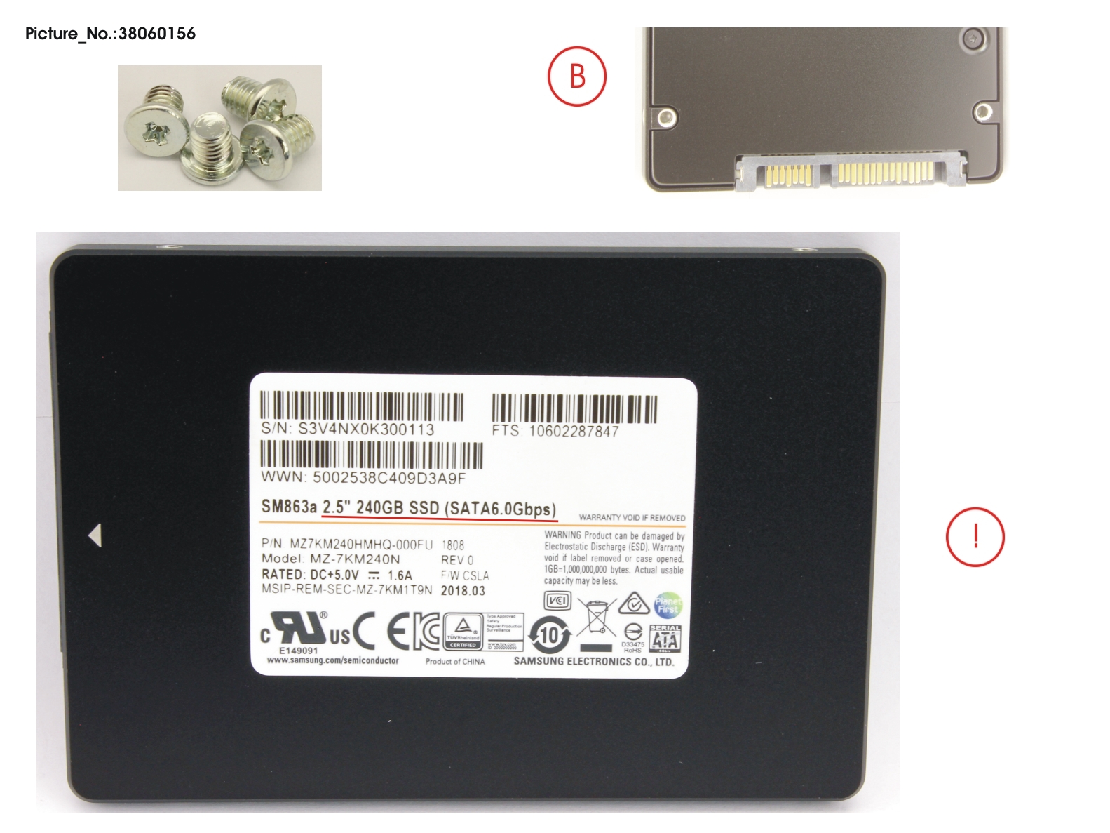 SSD SATA 6G 240GB MIX-USE 2.5 N H-P EP