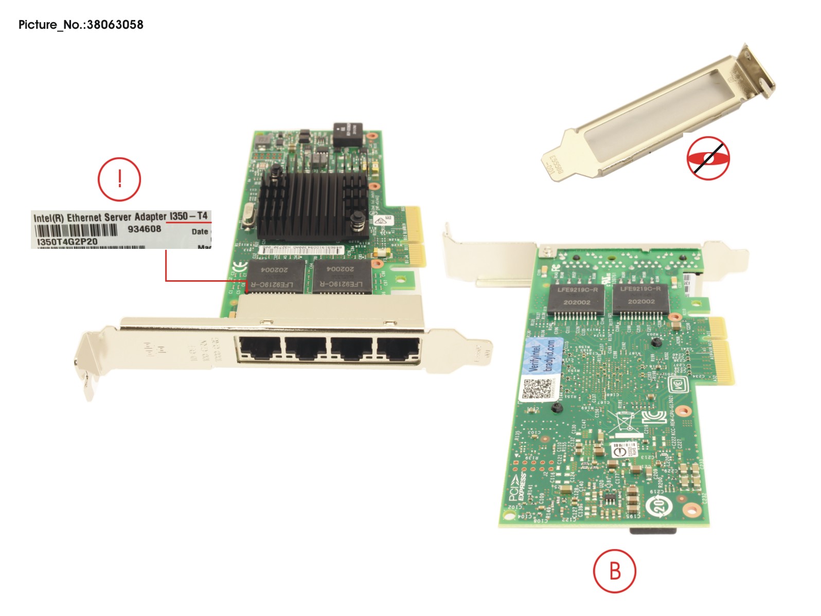 FUJITSU PLAN CP 4X1GBIT CU INTEL I350-T4