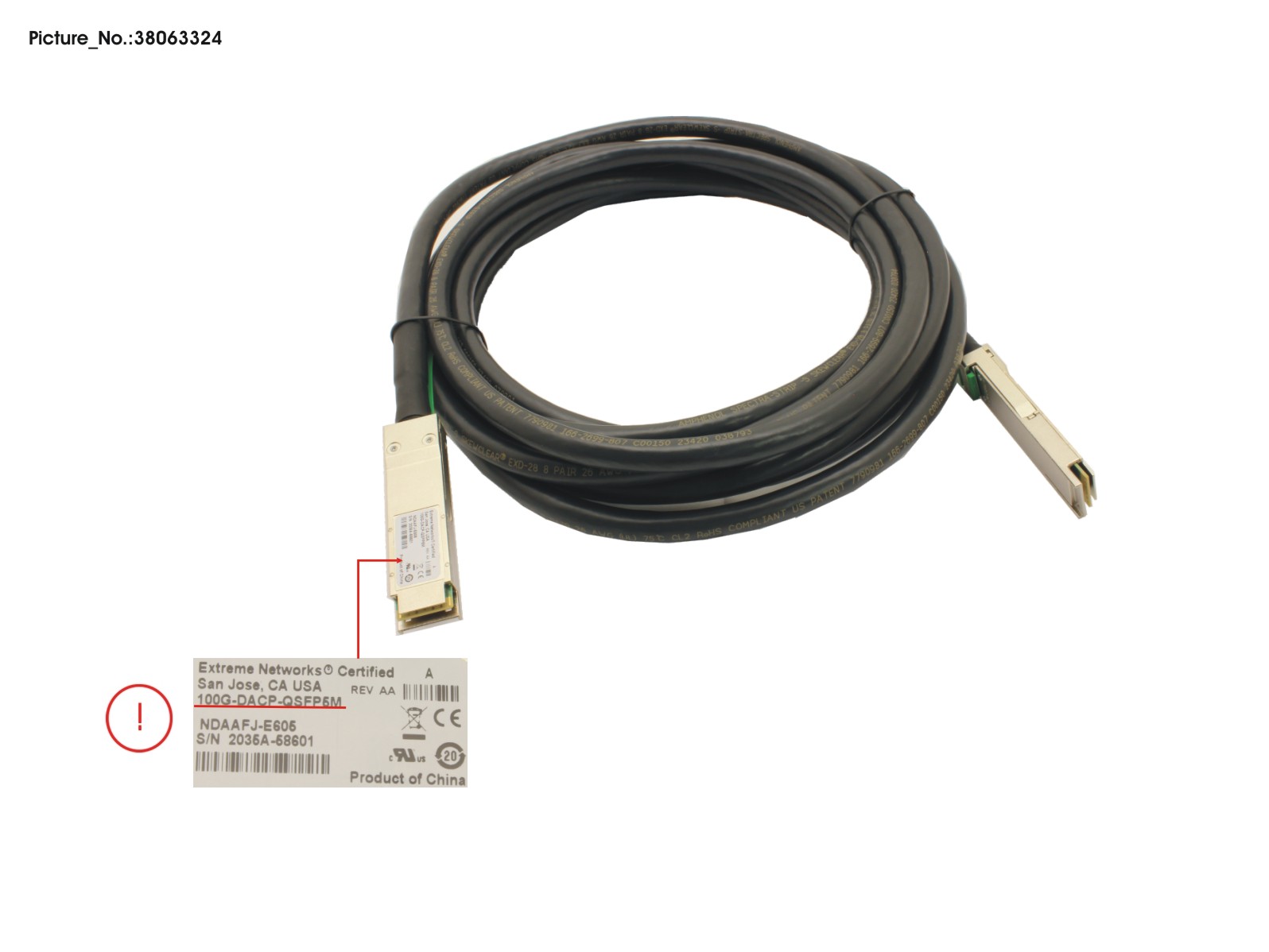 100G-DACP-QSFP5M 100G-DACP-QSFP5M