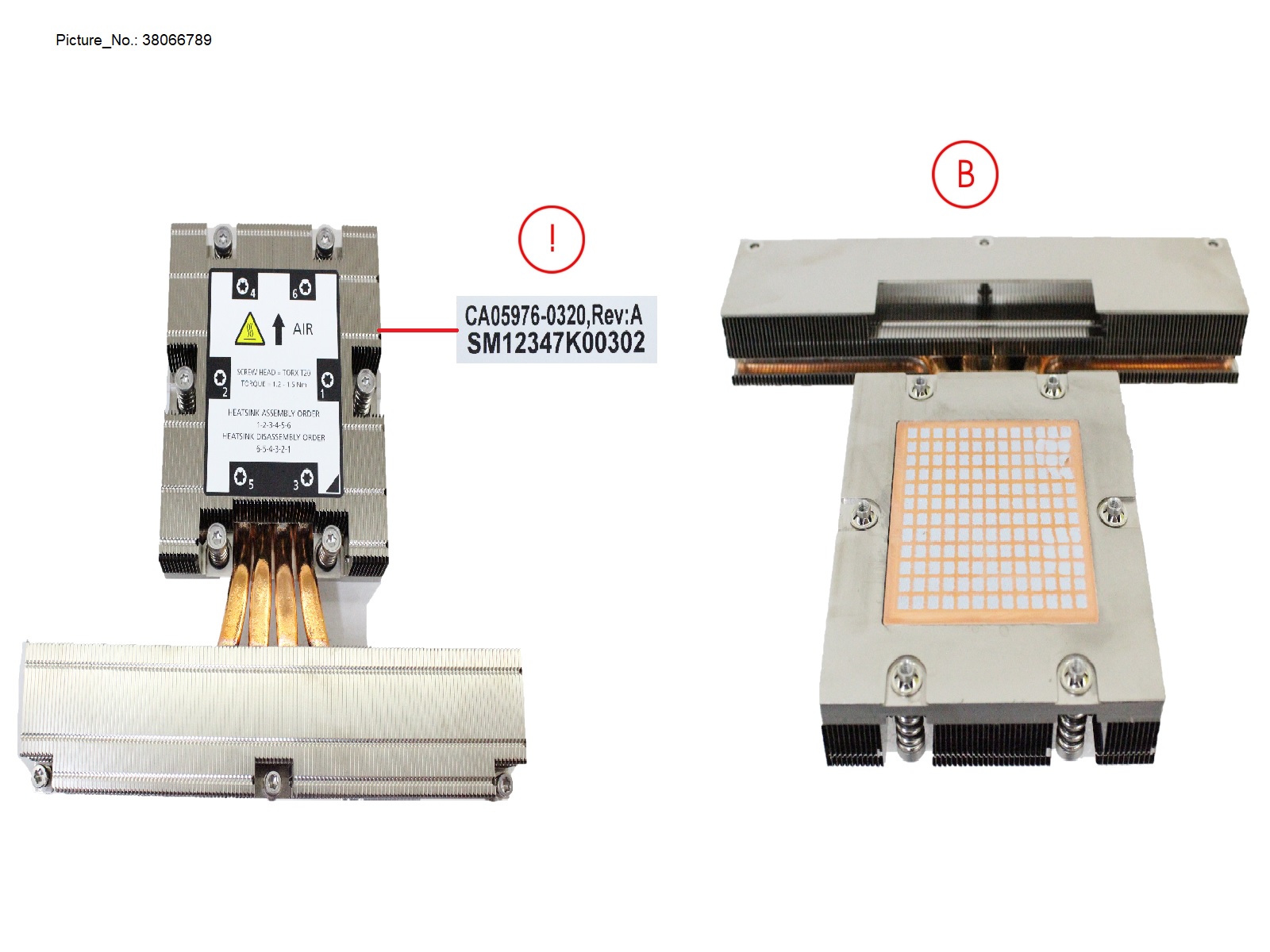 1U EVAC HEATSINK_360W_CU 1U EVAC HEATSINK_360W_CU