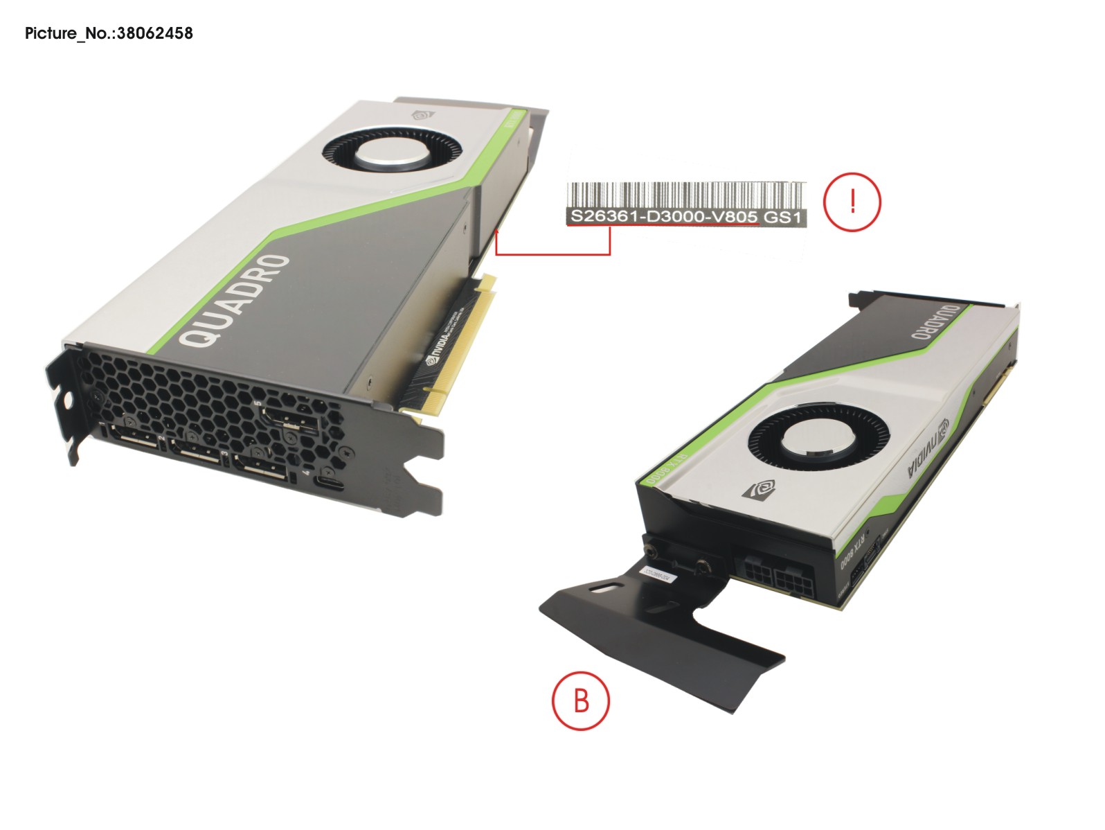 FUJITSU VGA NVIDIA QUADRO RTX 8000