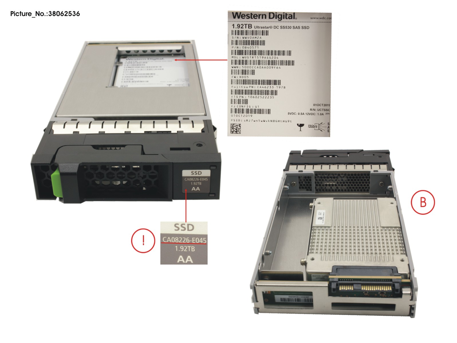 DX S3/S4 SSD SAS 3.5 1.92TB DWPD1 12G