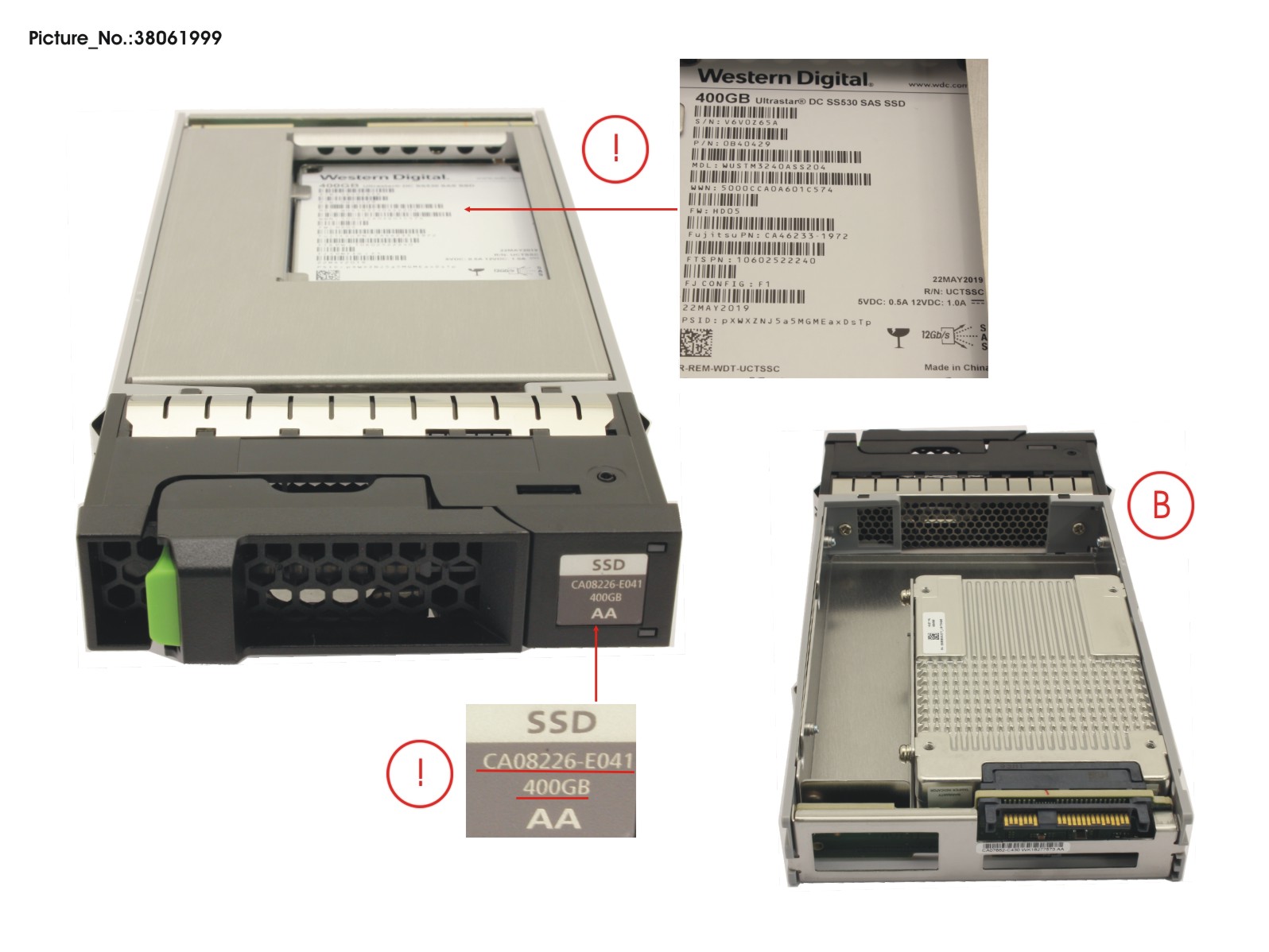 DX S3/S4 SSD SAS 3.5 400GB DWPD10 12G