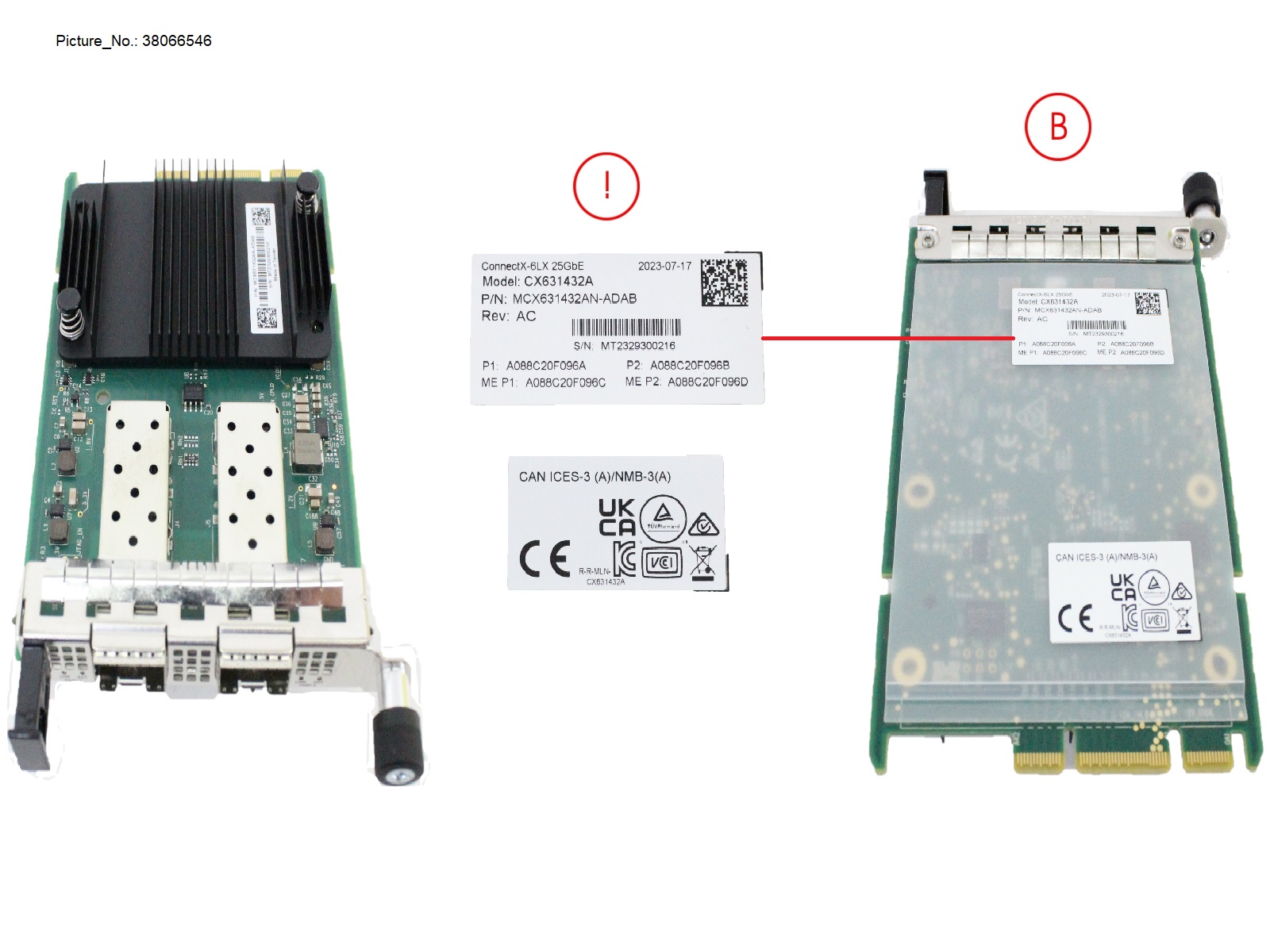 PLAN EP MCX6-LX 25GB 2P SFP28 OCPV3