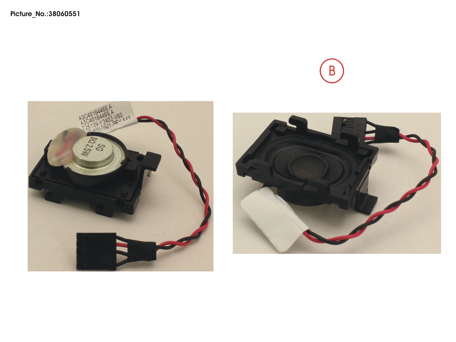 FUJITSU LOUDSPEAKER ASSY FUJITSU LOUDSPEAKER ASSY