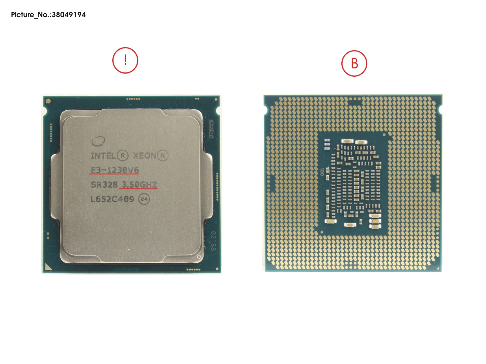 CPU XEON E3-1230V6 3.5GHZ 72W CPU XEON E3-1230V6 3.5GHZ 72W