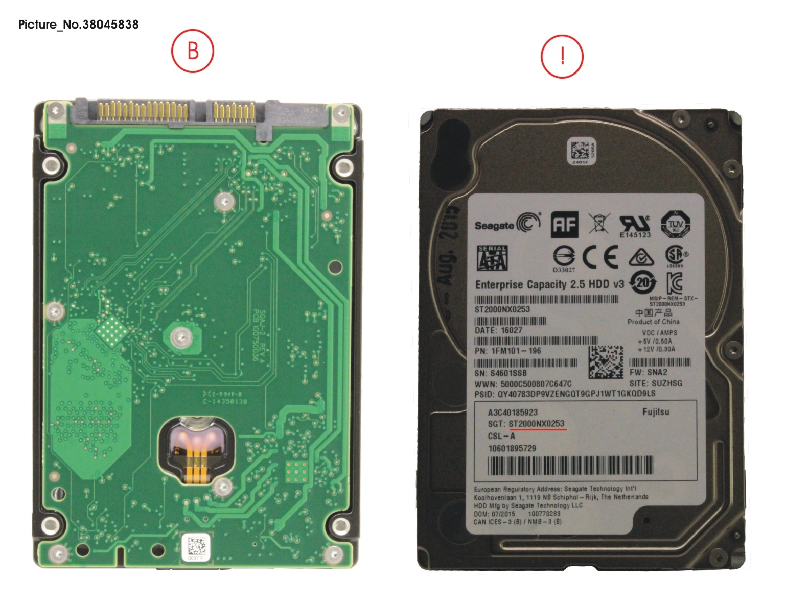 HDD 2TB BC-SATA 7.2K 2.5