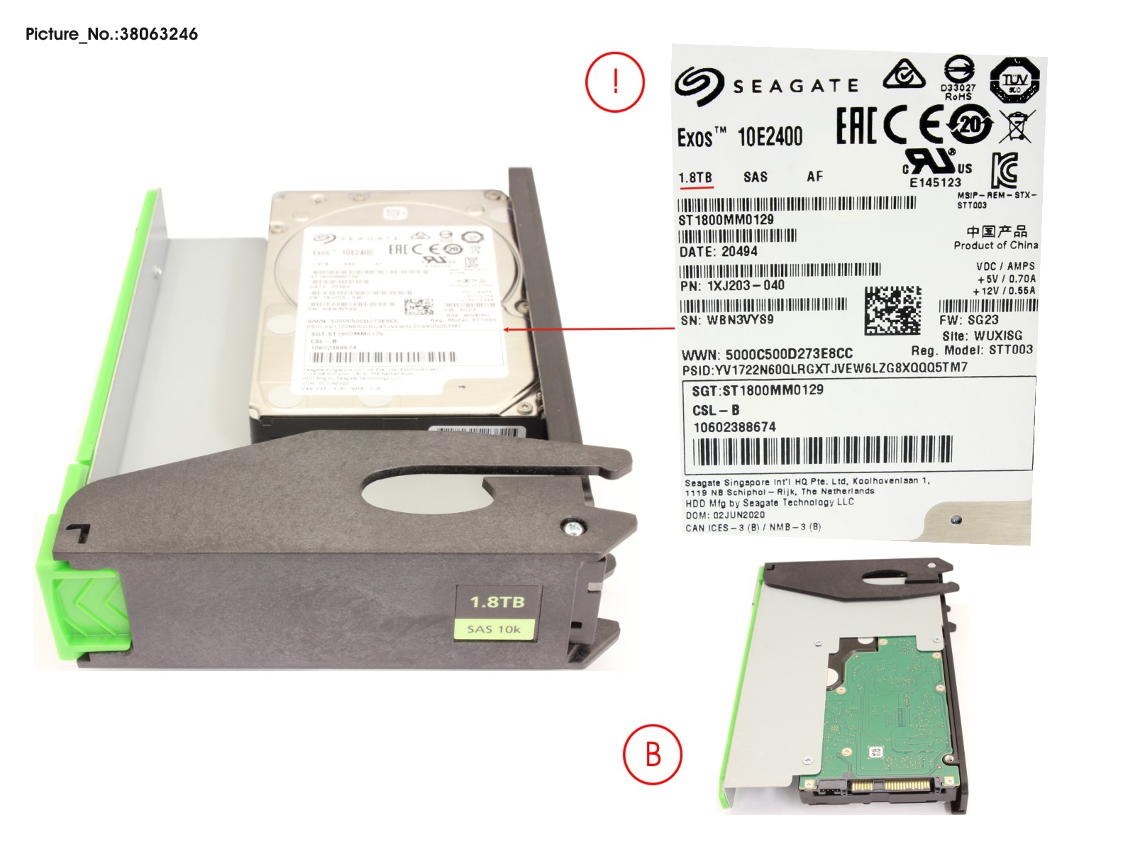 JX60 S2 HD SAS 1.8TB 10K 12G 512E JX60 S2 HD SAS 1.8TB 10K 12G 512E