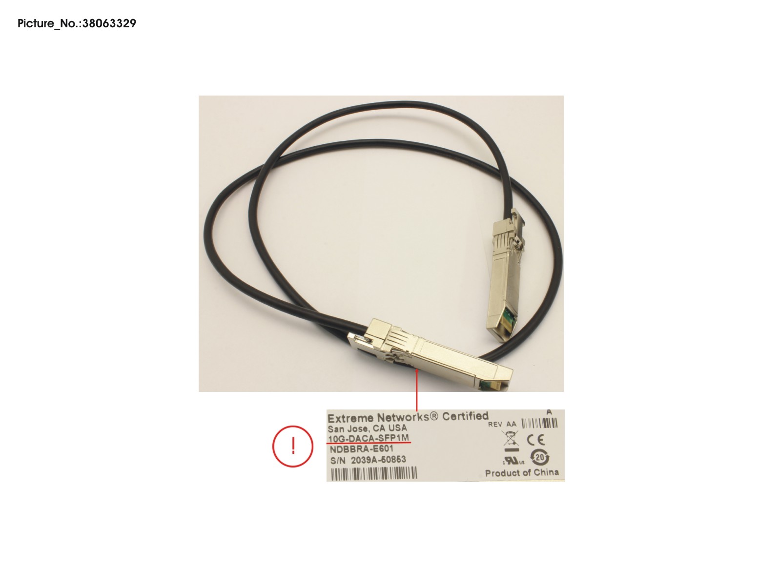 10G-DACA-SFP1M 10G-DACA-SFP1M