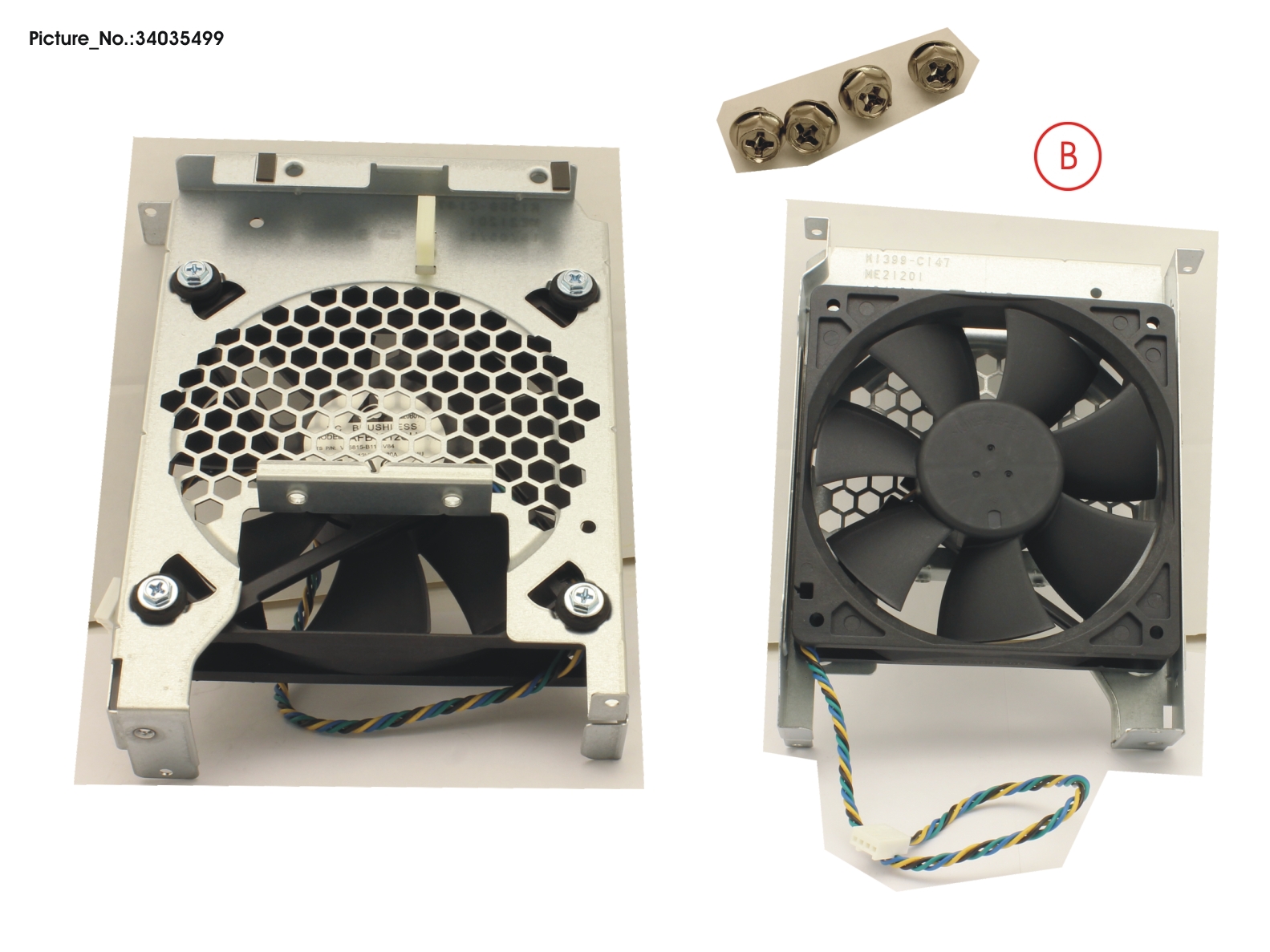 SYSTEM FAN 2 FRONT ASSY