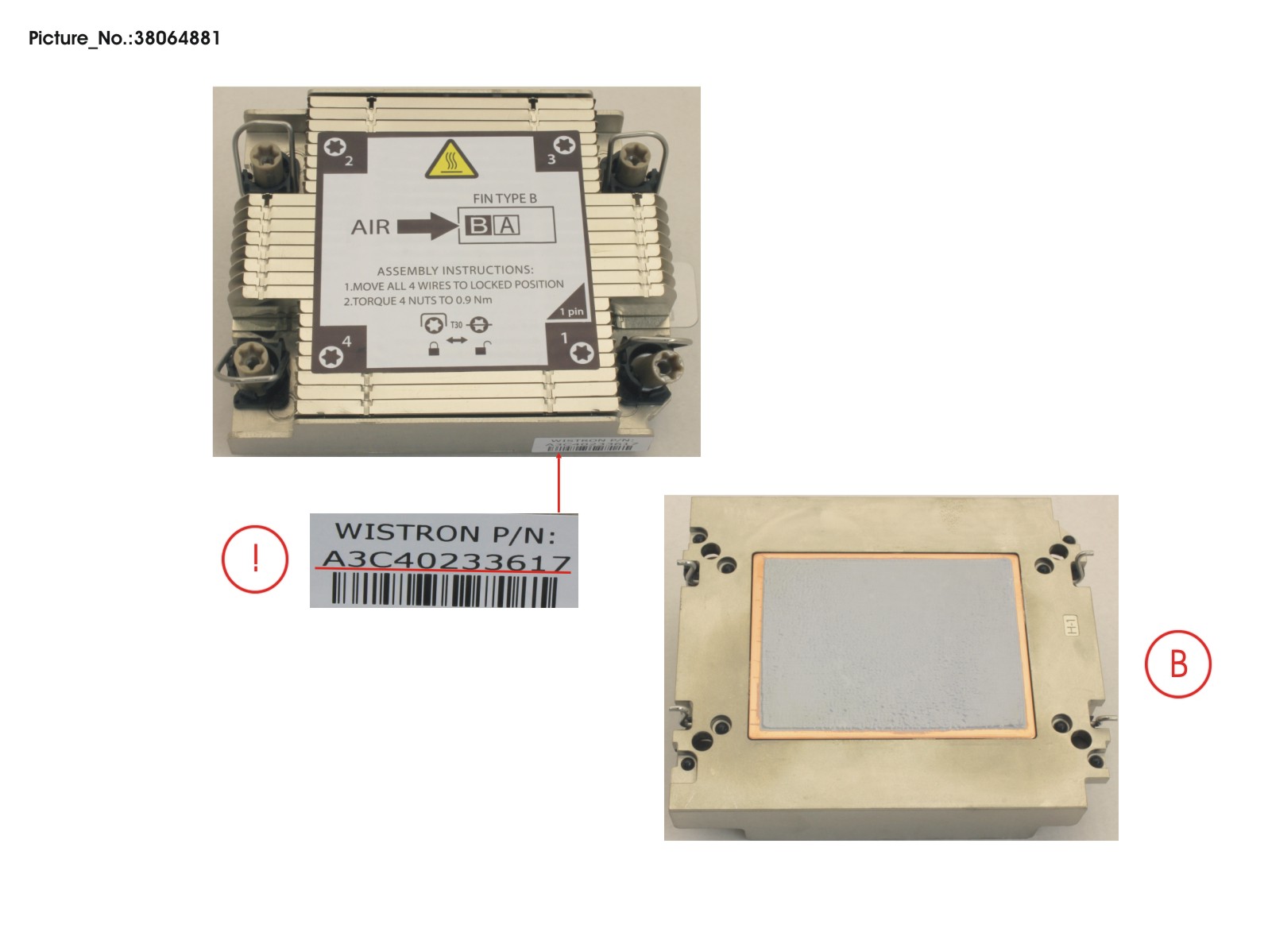 PERFORMANCE HEATSINK FRONT