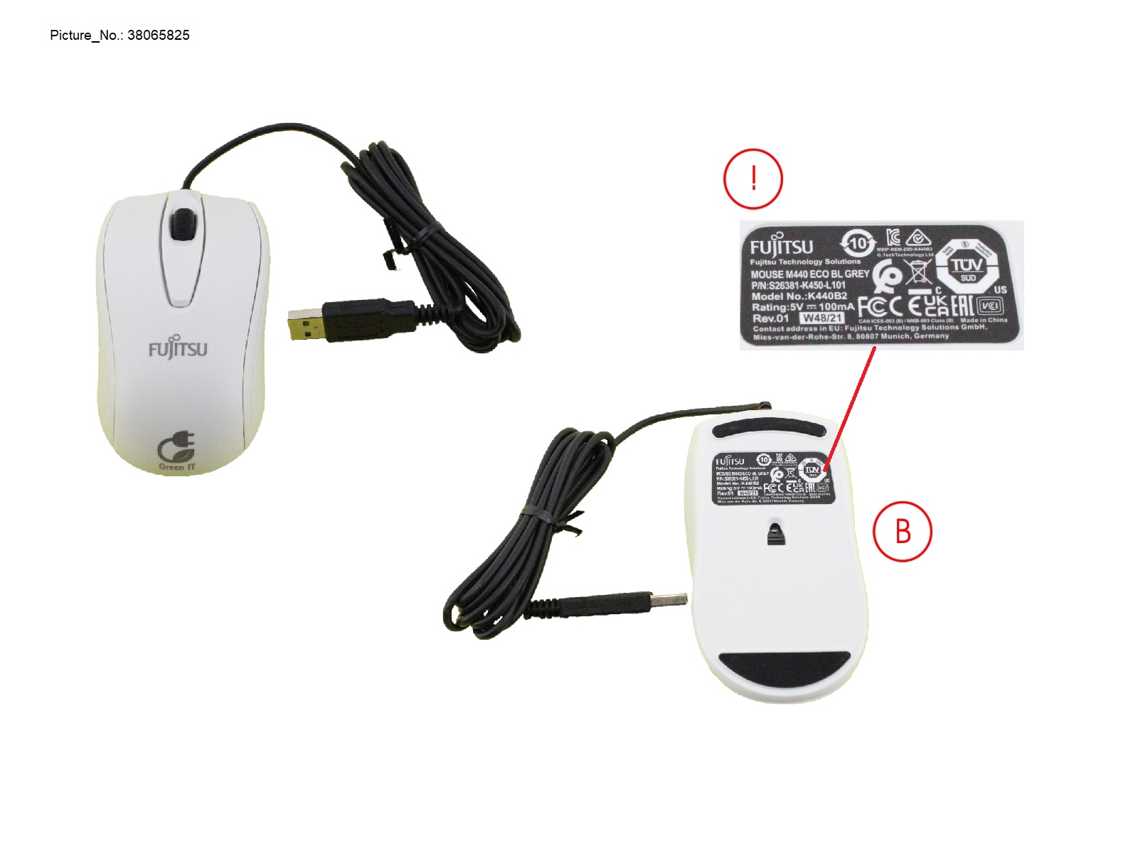 MOUSE M440 ECO BL GREY MOUSE M440 ECO BL GREY