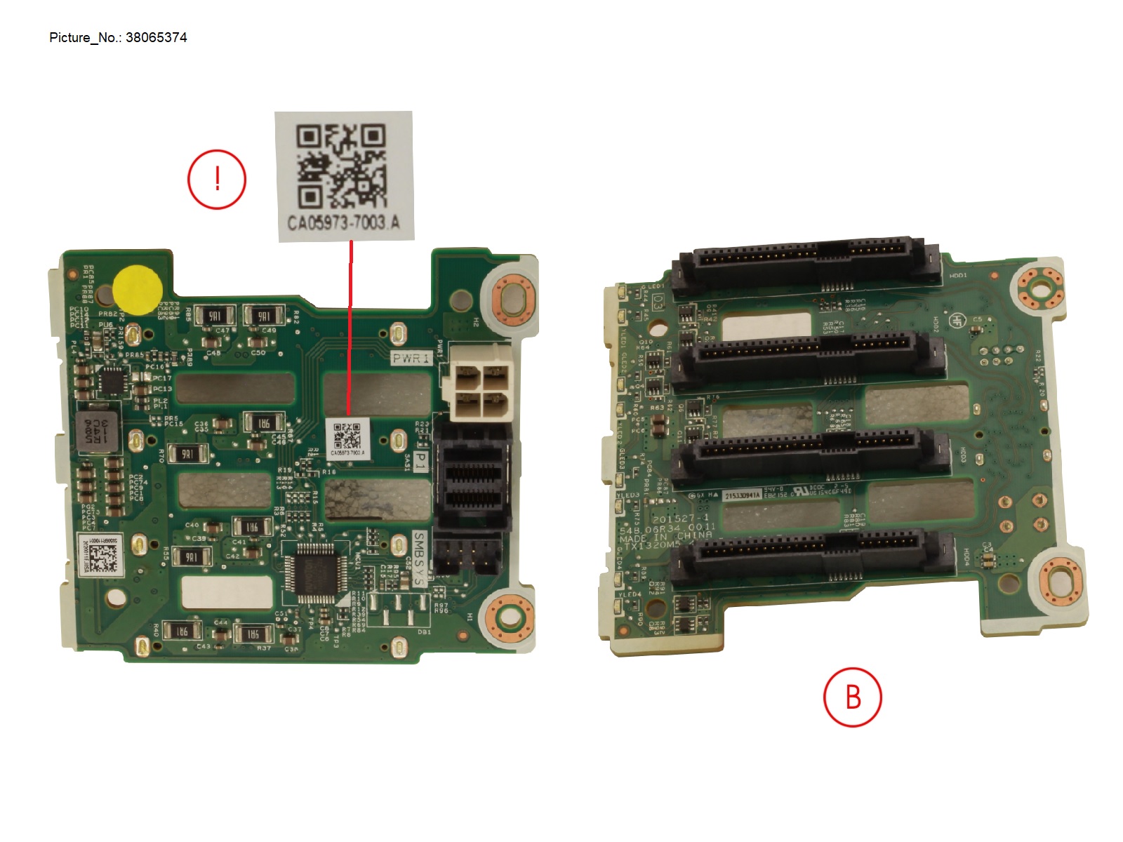 FUJITSU "4X2.5"" SAS/ SATA HDD BP"