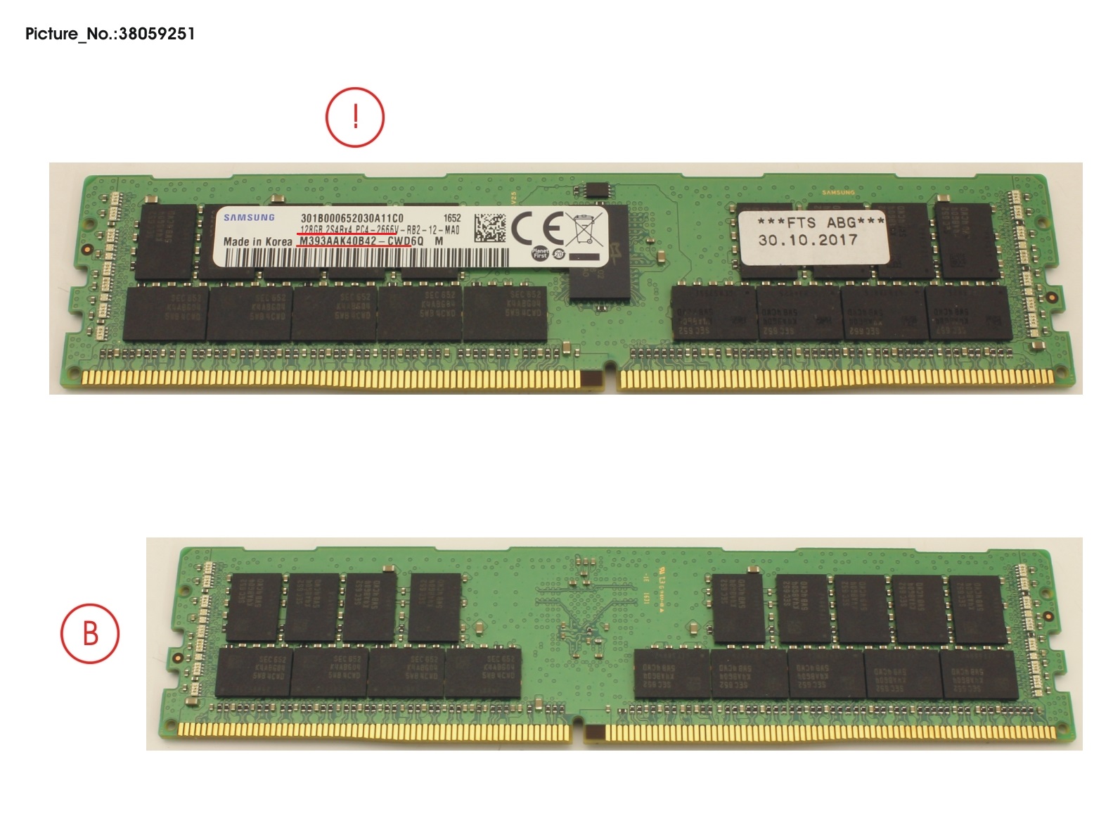 128GB (1X128GB) 8RX4 DDR4-2666 3DS ECC