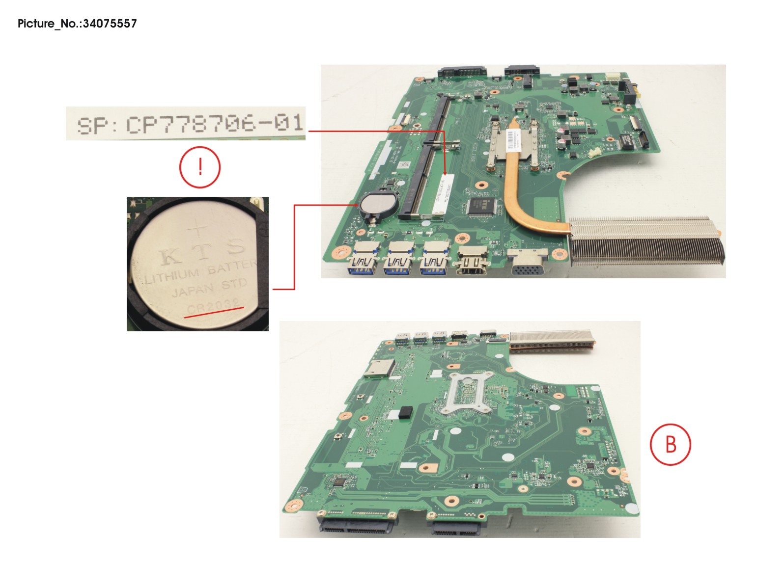 MAINBOARD ASSY I3 8130U