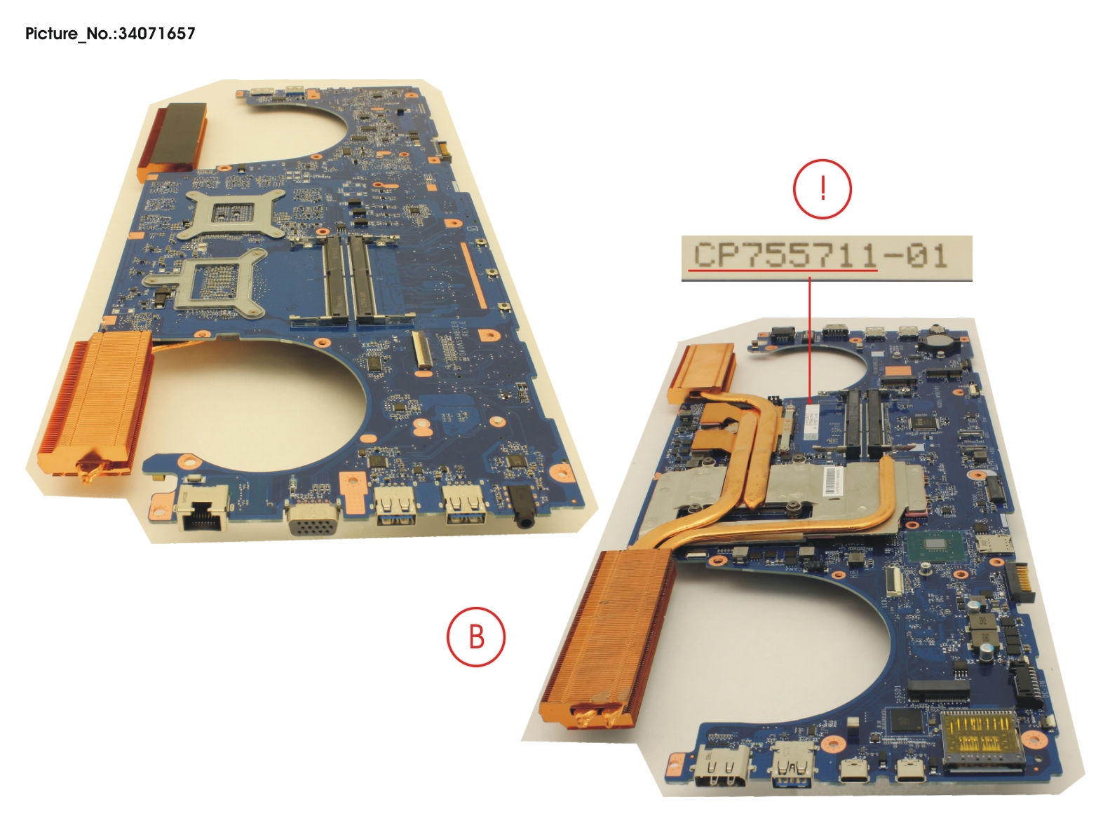 MAINBOARD ASSY I7-8750H P3200 N18E-Q1