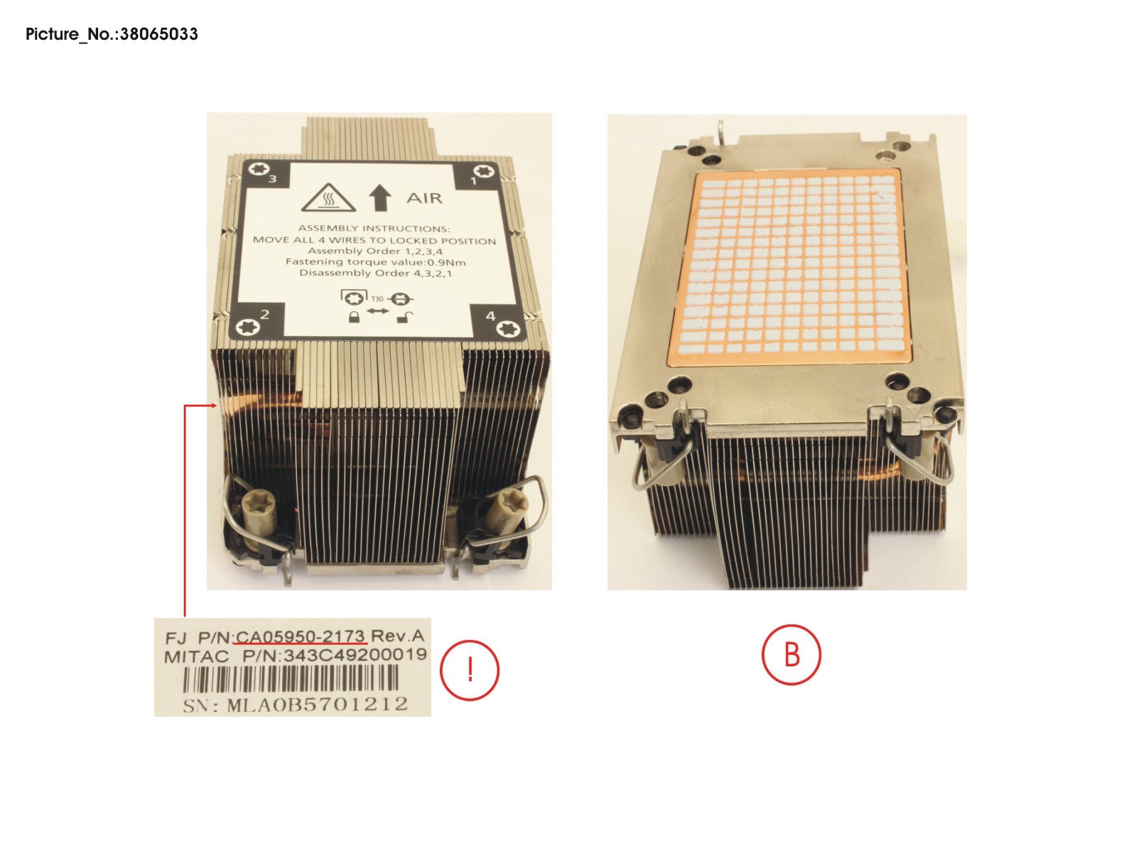 FUJITSU RX2540M6 2U HSK