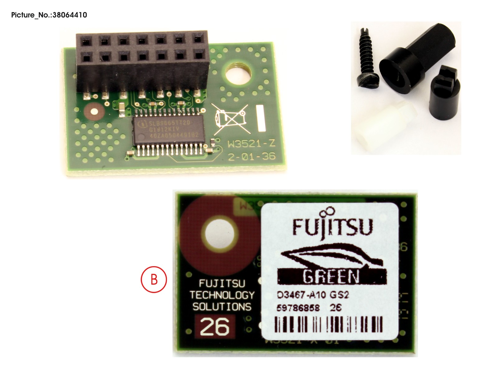 FUJITSU TPM MODULE V2.0