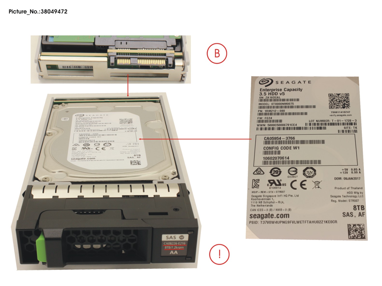 FUJITSU DX S4 HD DRIVE 3.5   8TB 7.2K FUJITSU DX S4 HD DRIVE 3.5   8TB 7.2K