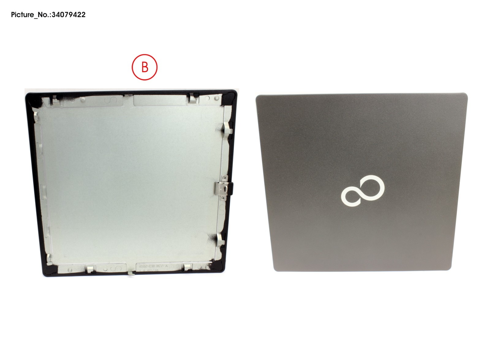 FUJITSU TOP COVER ASSY METAL BLACK FUJITSU TOP COVER ASSY METAL BLACK