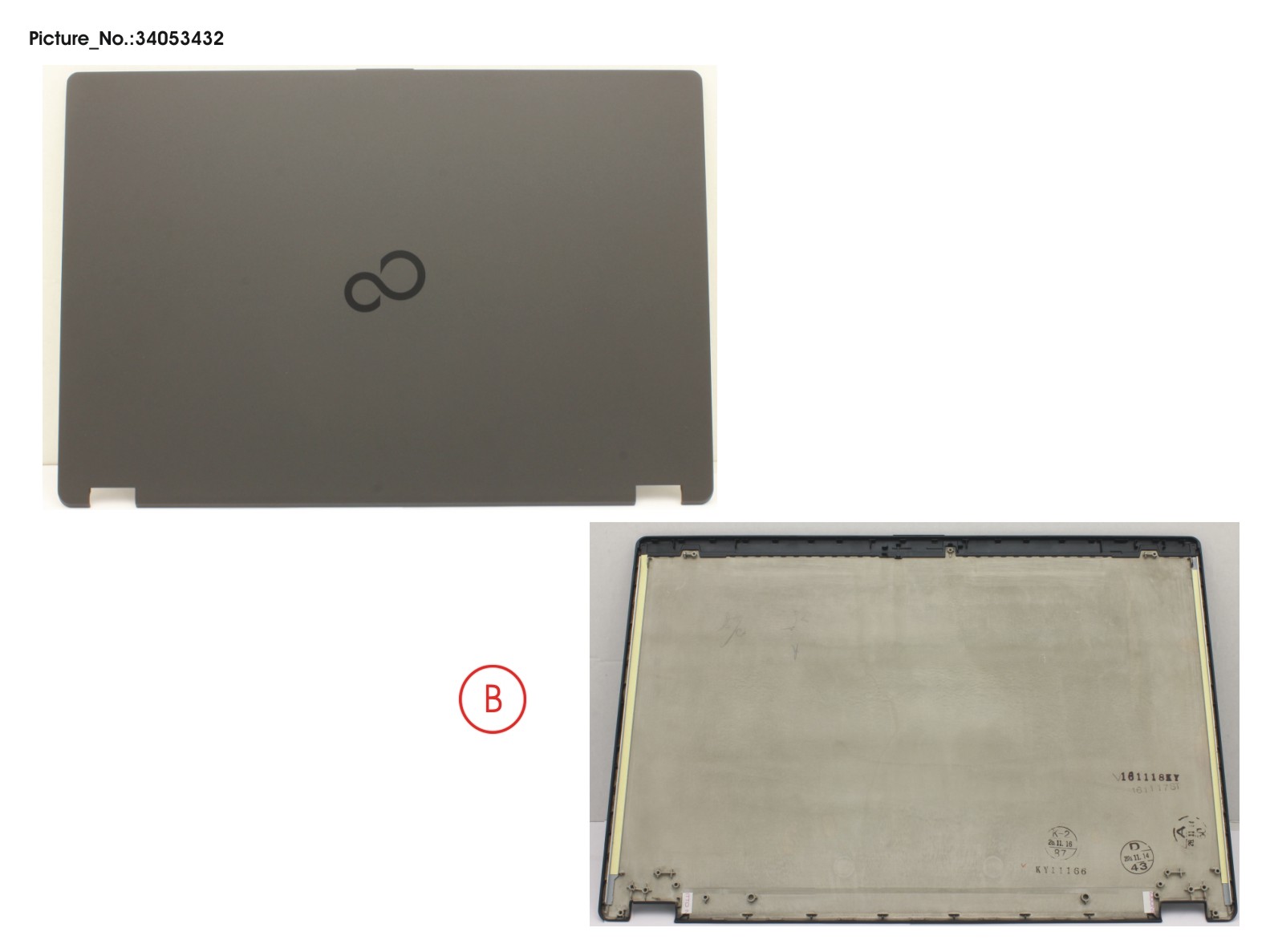 LCD BACK COVER ASSY