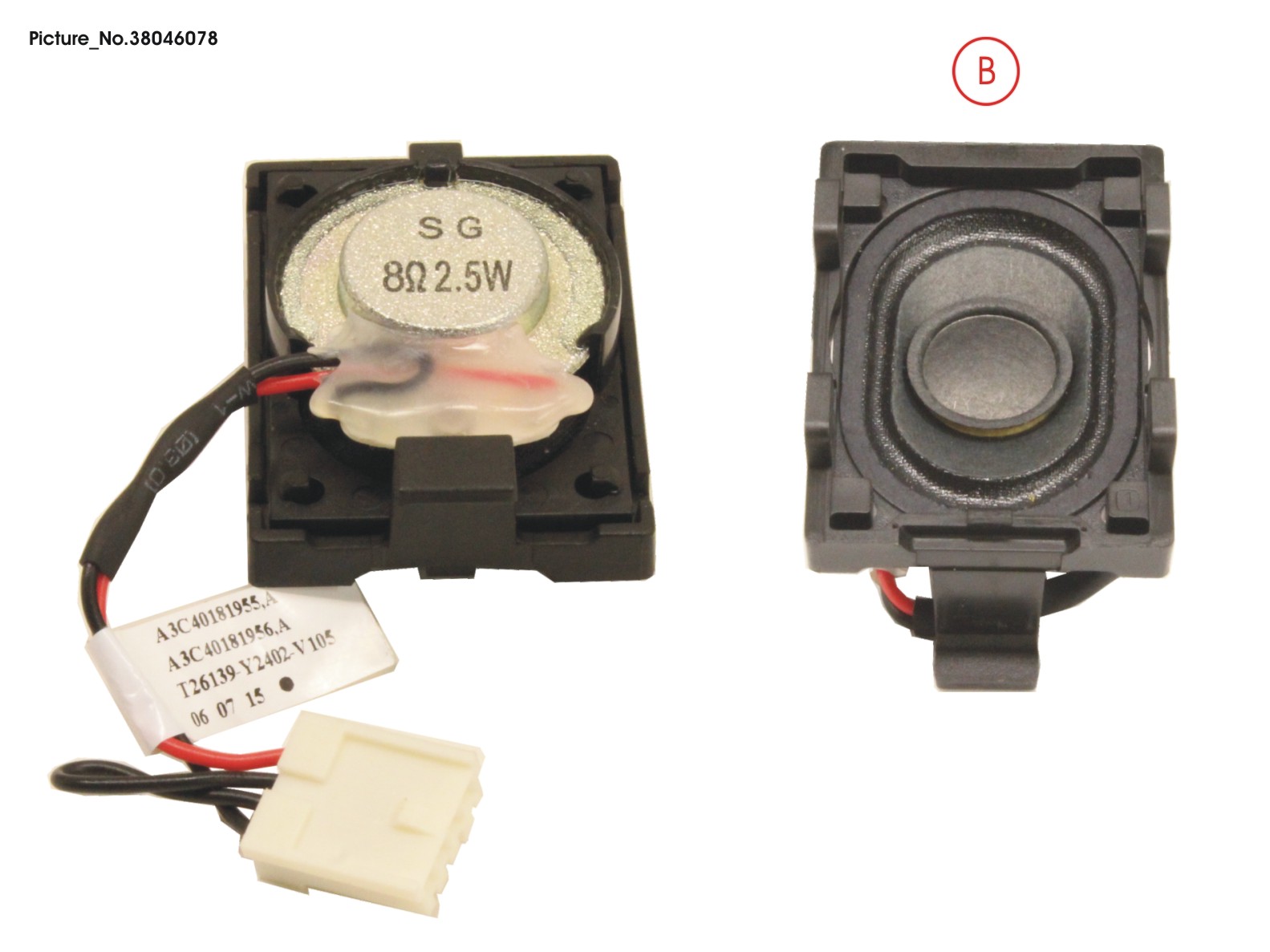 FUJITSU LOUDSPEAKER ASSY