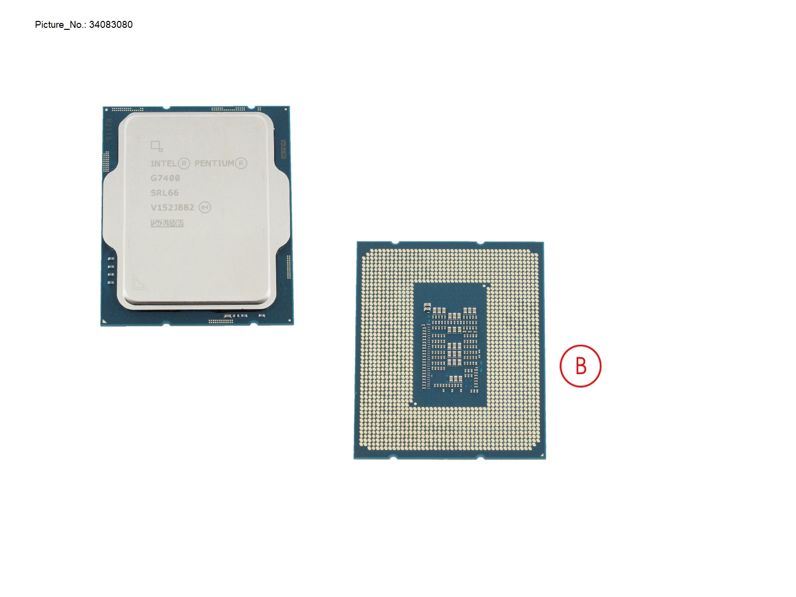 CPU INTEL CELERON G7400 3,7 GHZ 46W