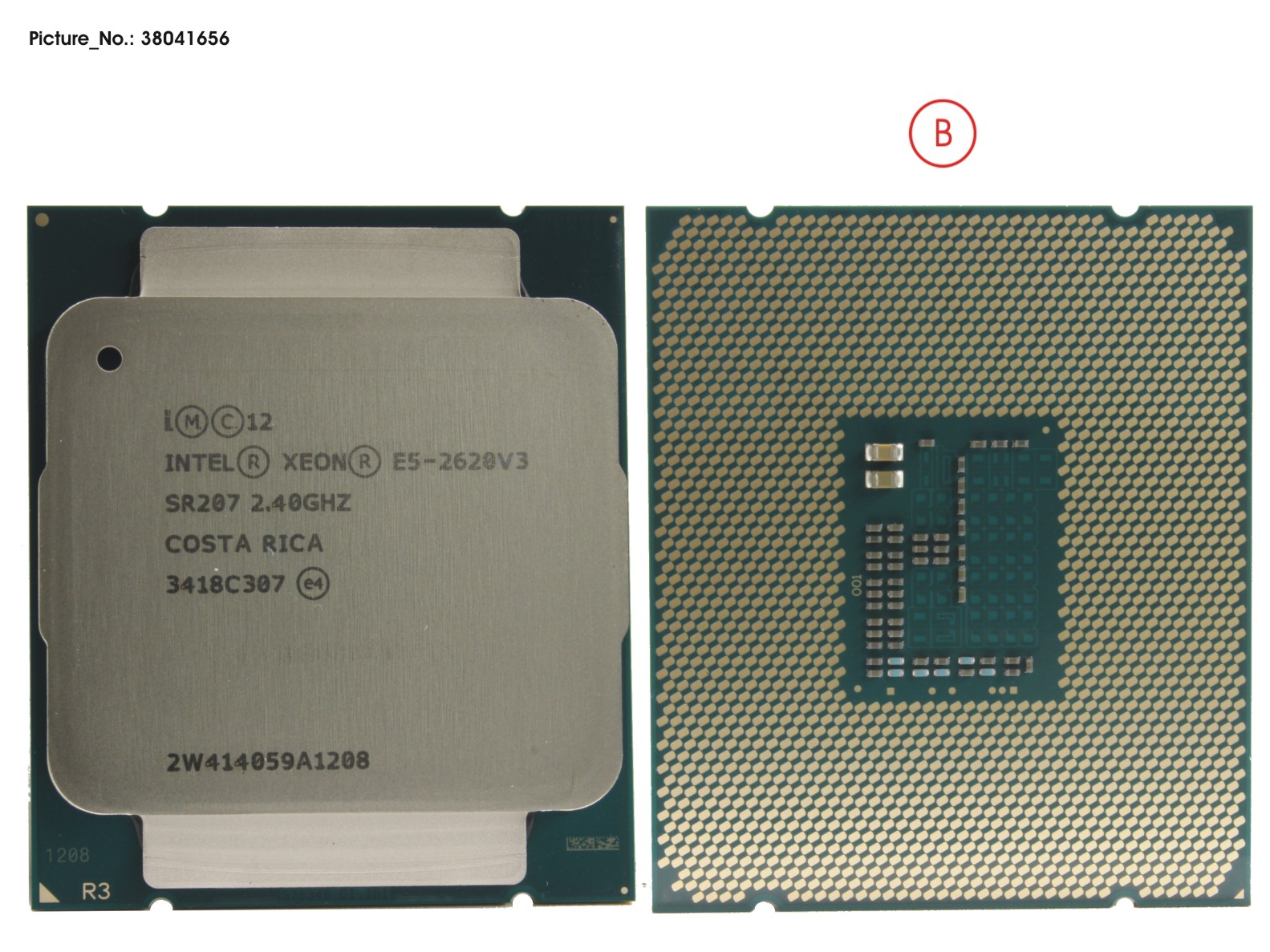 CPU XEON E5-2620 V3 2,4GHZ 85W