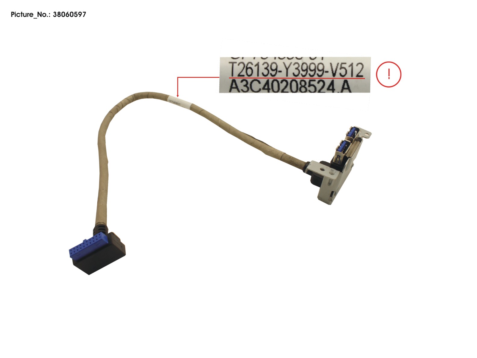 FRONT USB ASSY