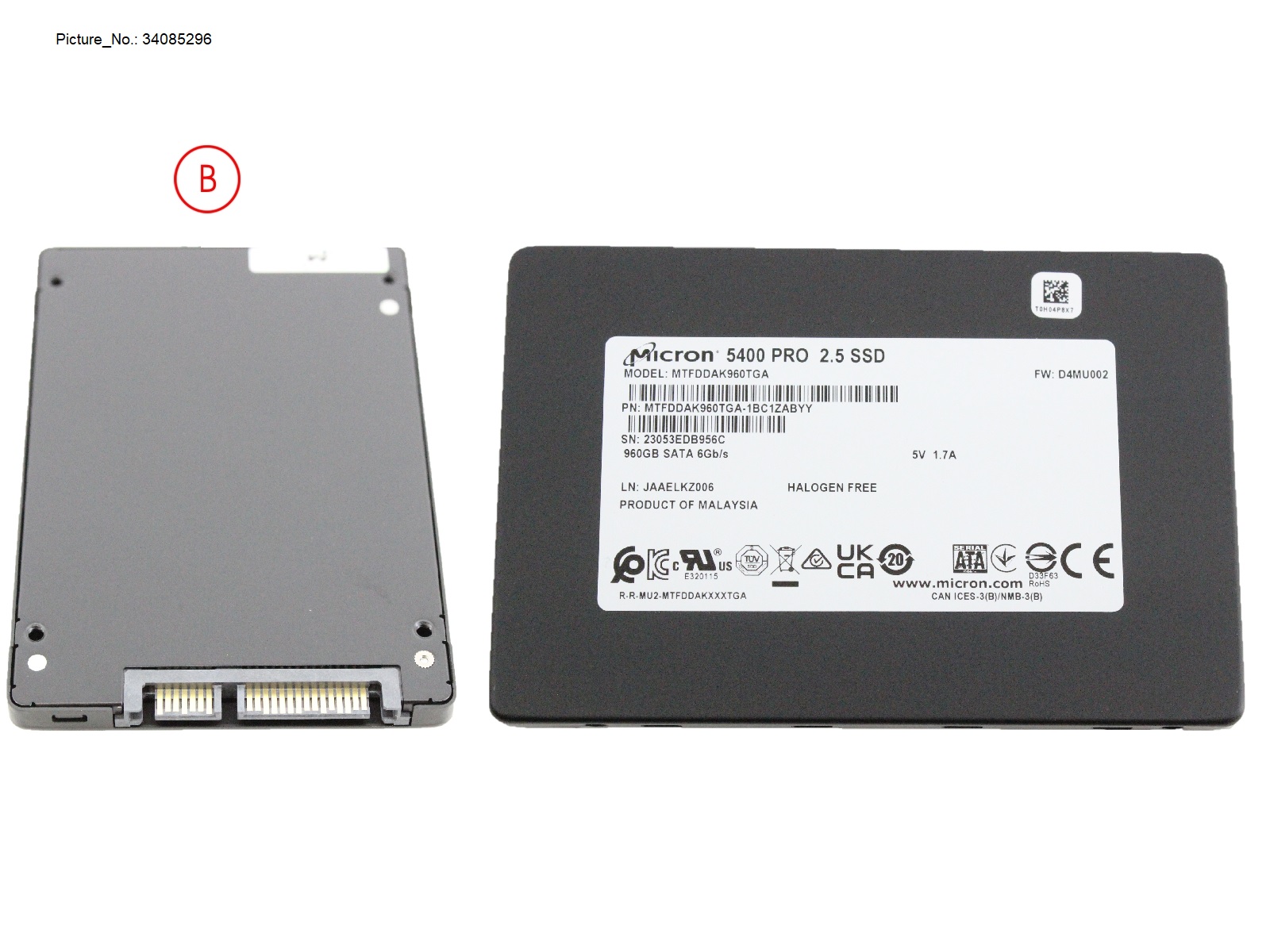 SSD S3 960GB 2.5 SATA (7MM) SSD S3 960GB 2.5 SATA (7MM)