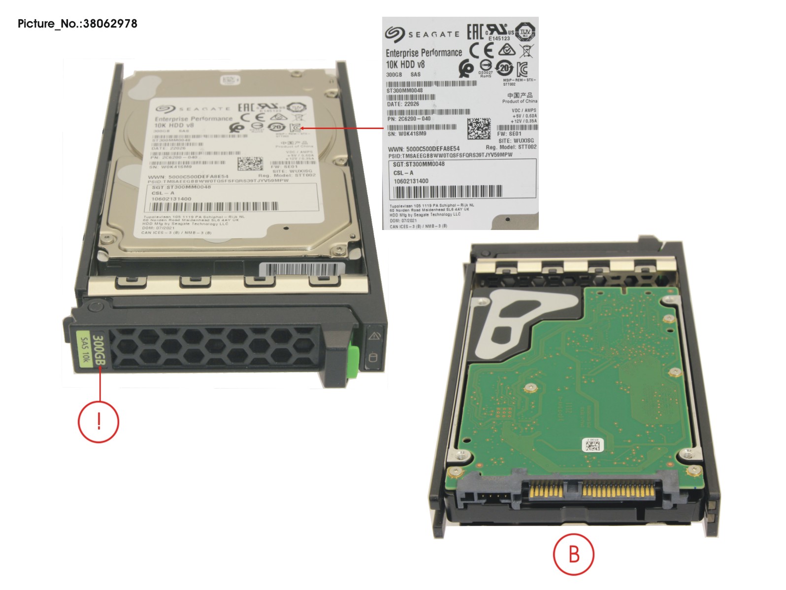 HD SAS 12G 300GB 10K 512N HOT PL 2.5 EP