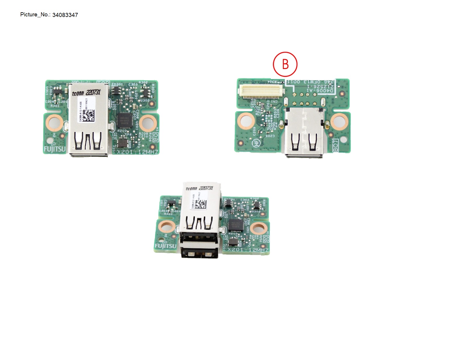 I/O ADD-IN PORT 2X USB-A